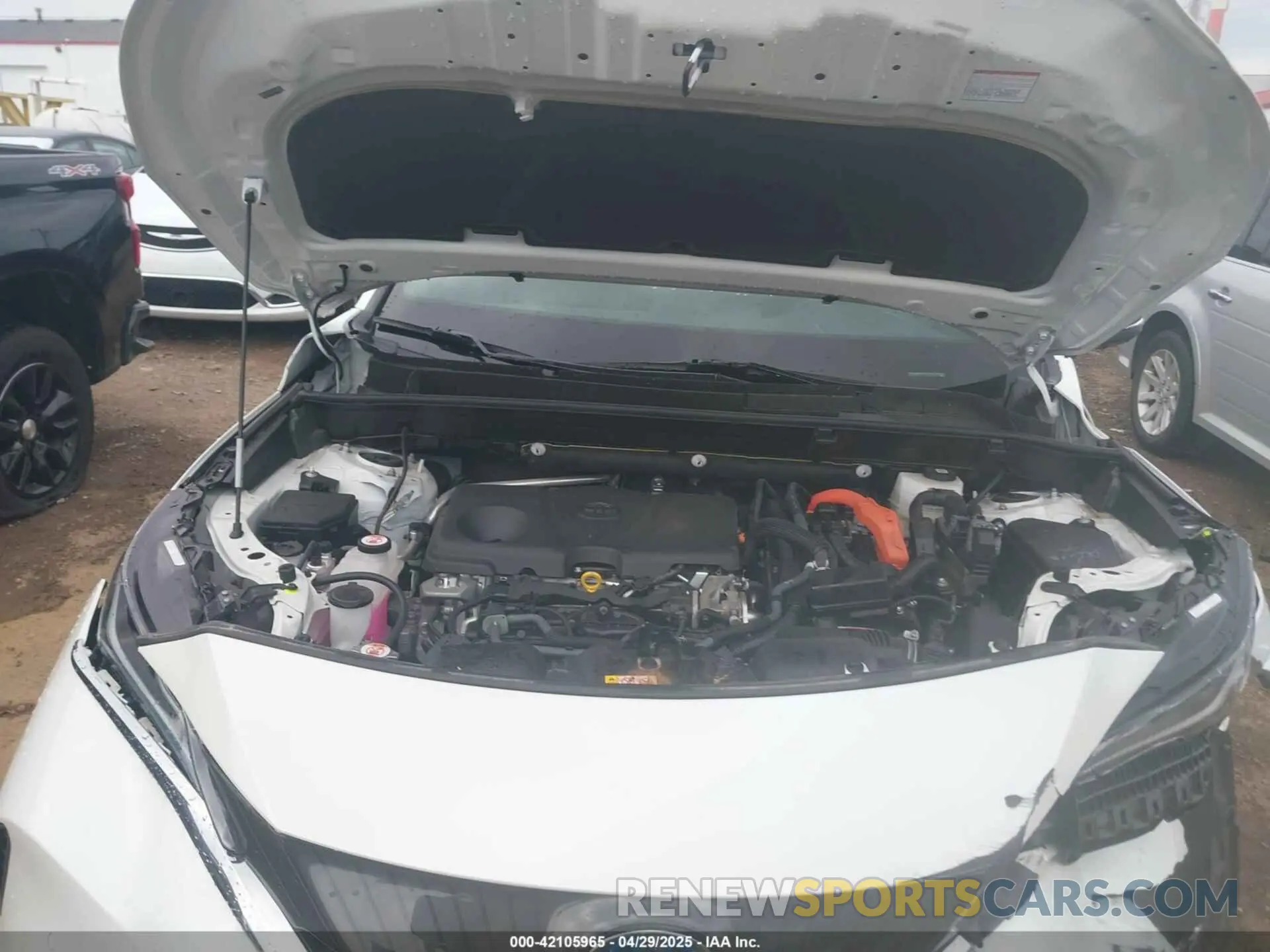 10 fotografías del automóvil dañado JTEAAAAH2MJ084510 TOYOTA VENZA 2021