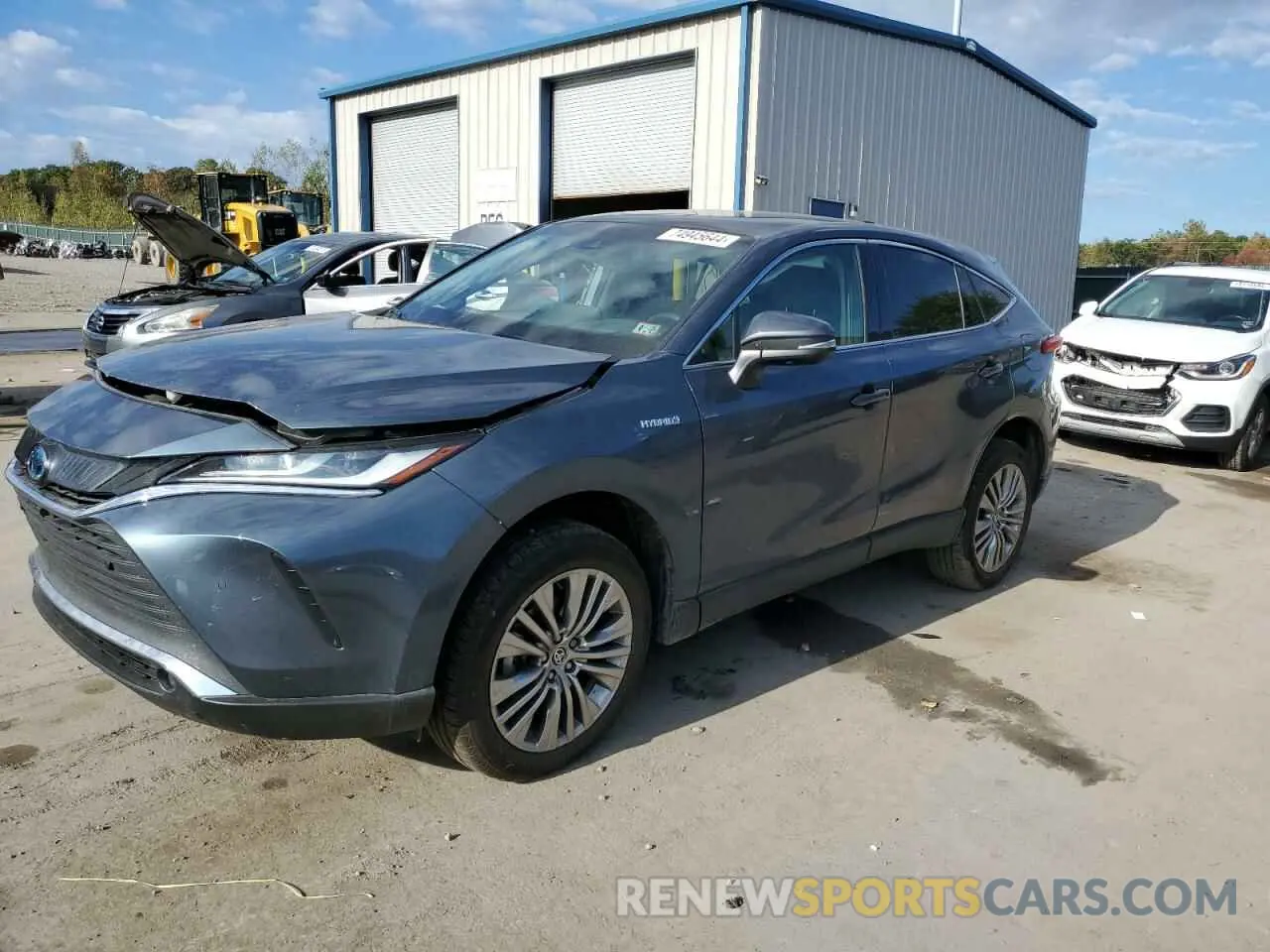 1 fotografías del automóvil dañado JTEAAAAH2MJ084863 TOYOTA VENZA 2021