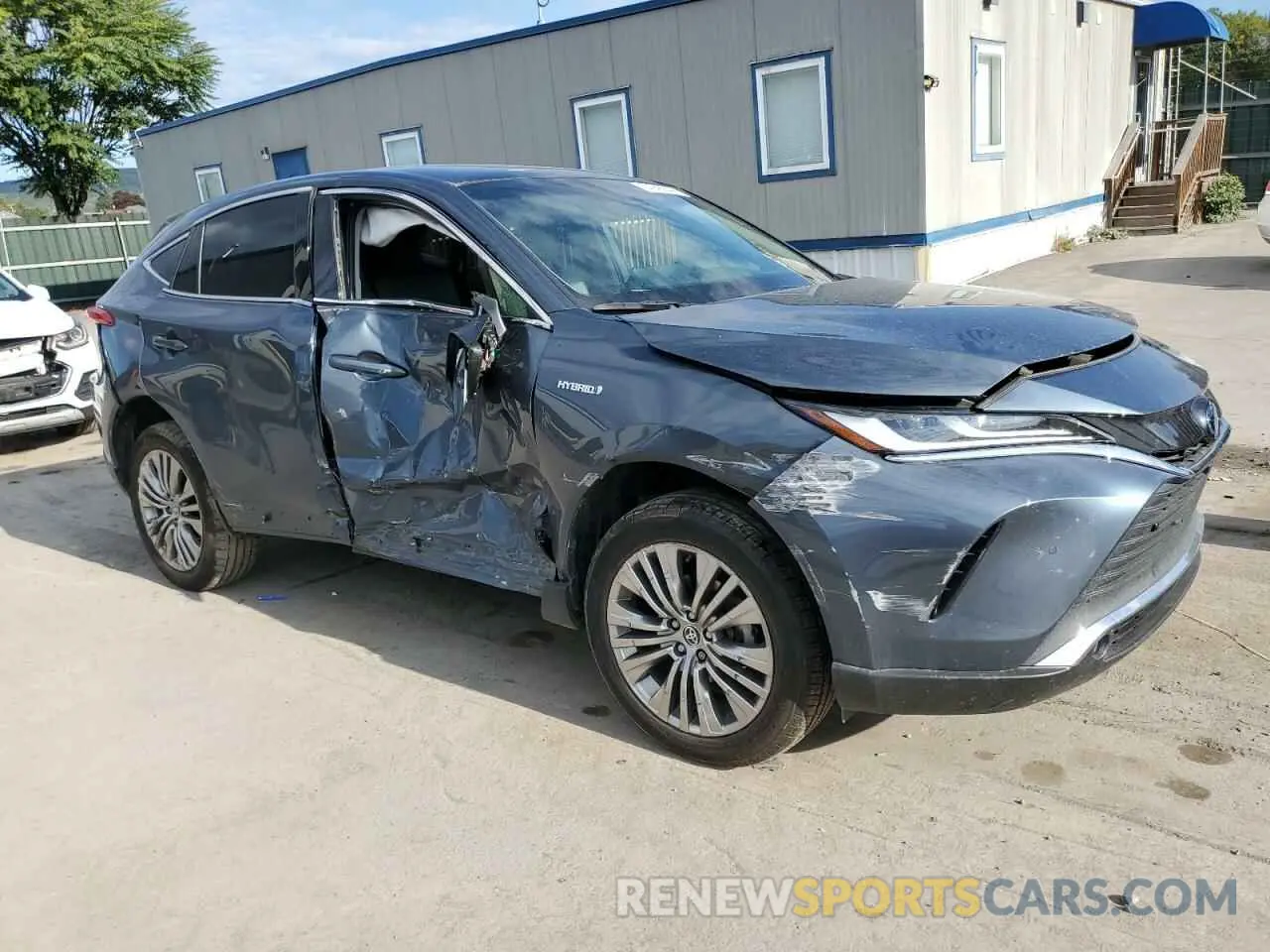 4 fotografías del automóvil dañado JTEAAAAH2MJ084863 TOYOTA VENZA 2021
