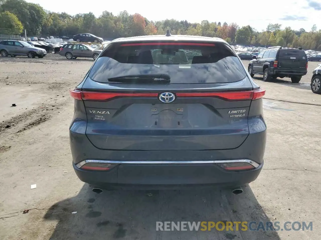 6 fotografías del automóvil dañado JTEAAAAH2MJ084863 TOYOTA VENZA 2021