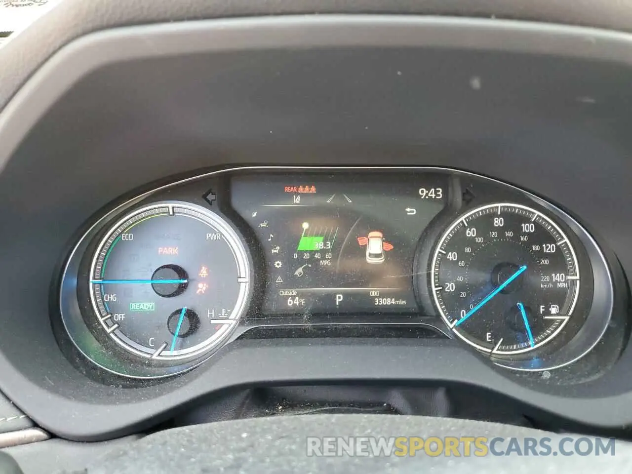9 fotografías del automóvil dañado JTEAAAAH2MJ084863 TOYOTA VENZA 2021