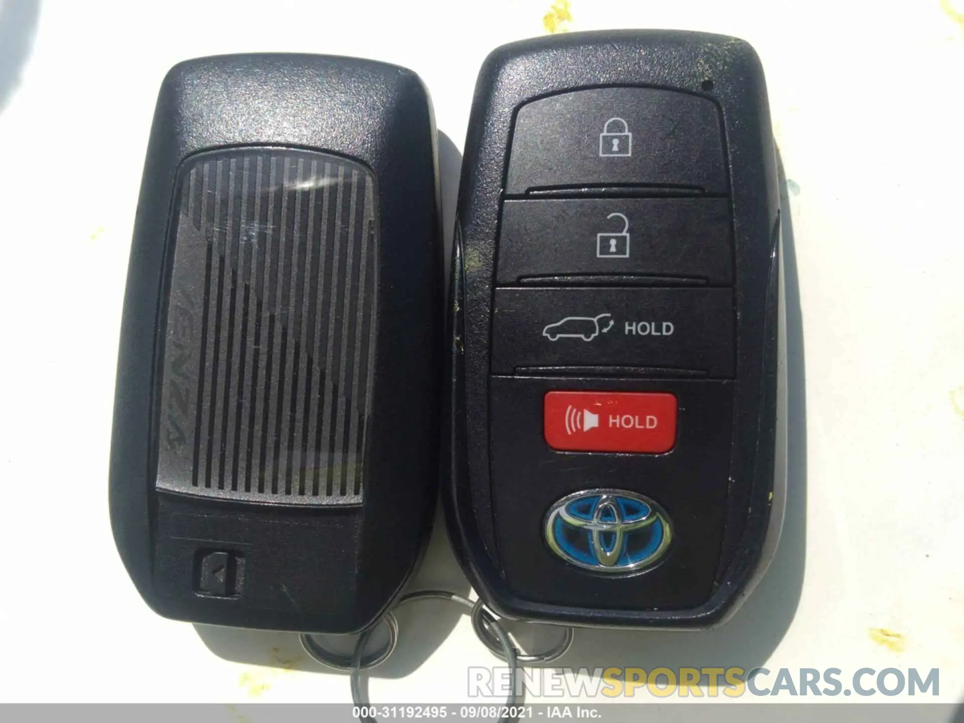 11 fotografías del automóvil dañado JTEAAAAH3MJ002655 TOYOTA VENZA 2021