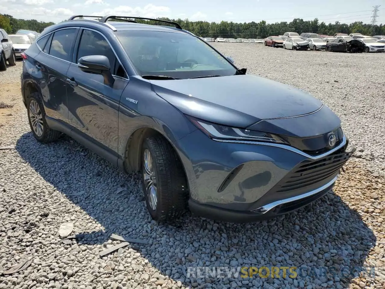 1 fotografías del automóvil dañado JTEAAAAH3MJ005958 TOYOTA VENZA 2021