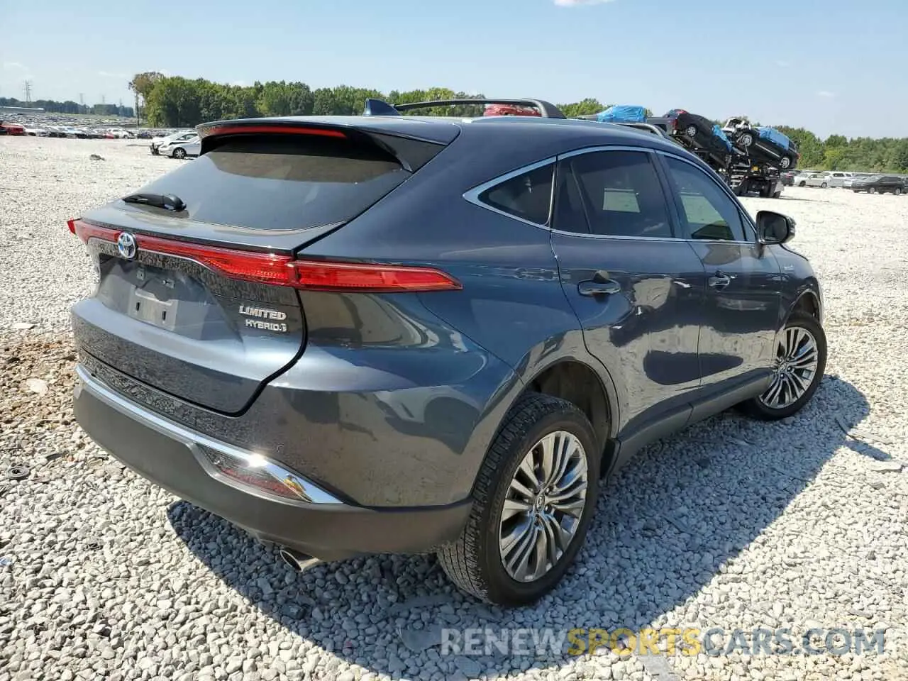4 fotografías del automóvil dañado JTEAAAAH3MJ005958 TOYOTA VENZA 2021