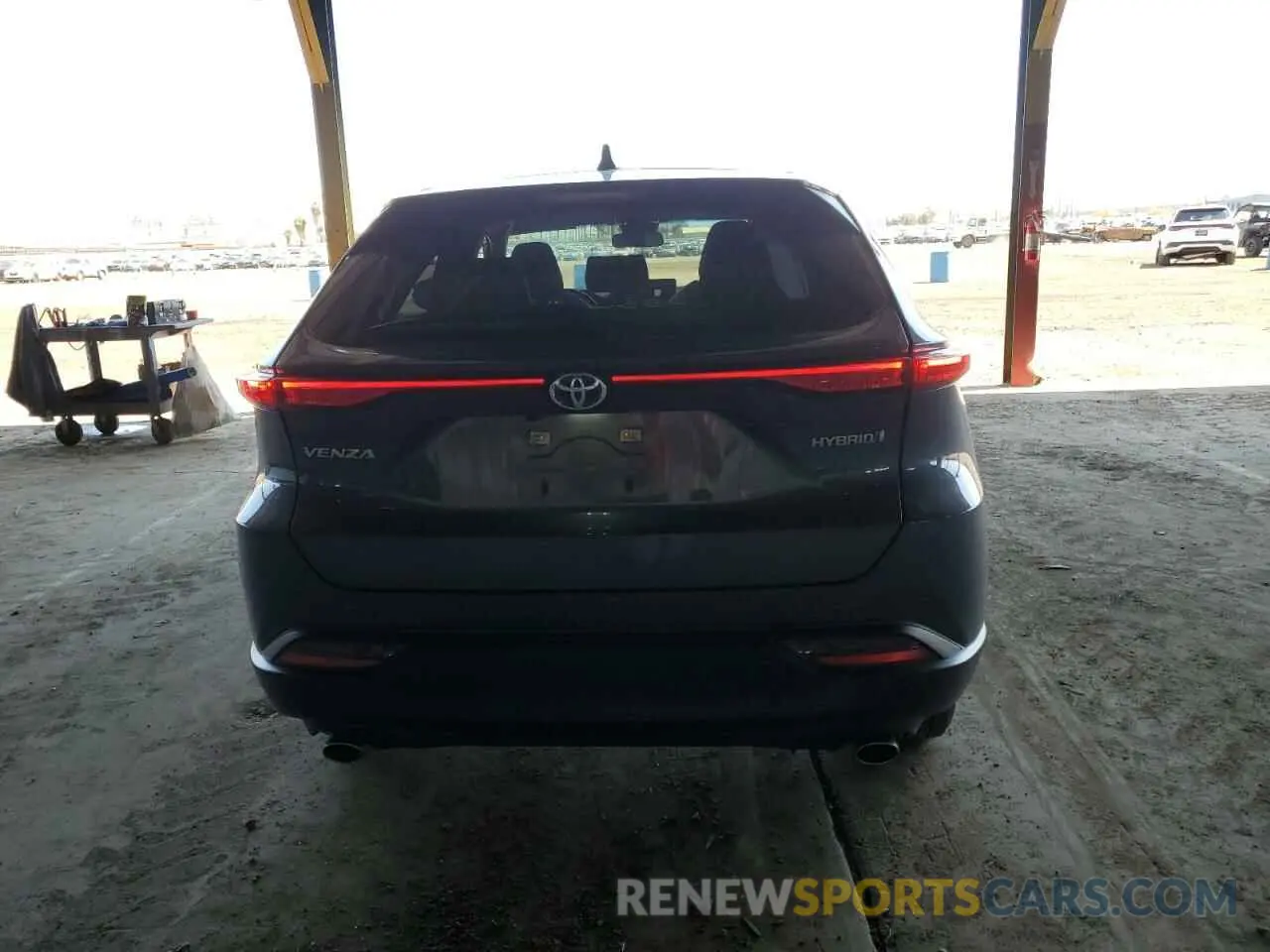 6 fotografías del automóvil dañado JTEAAAAH3MJ018919 TOYOTA VENZA 2021