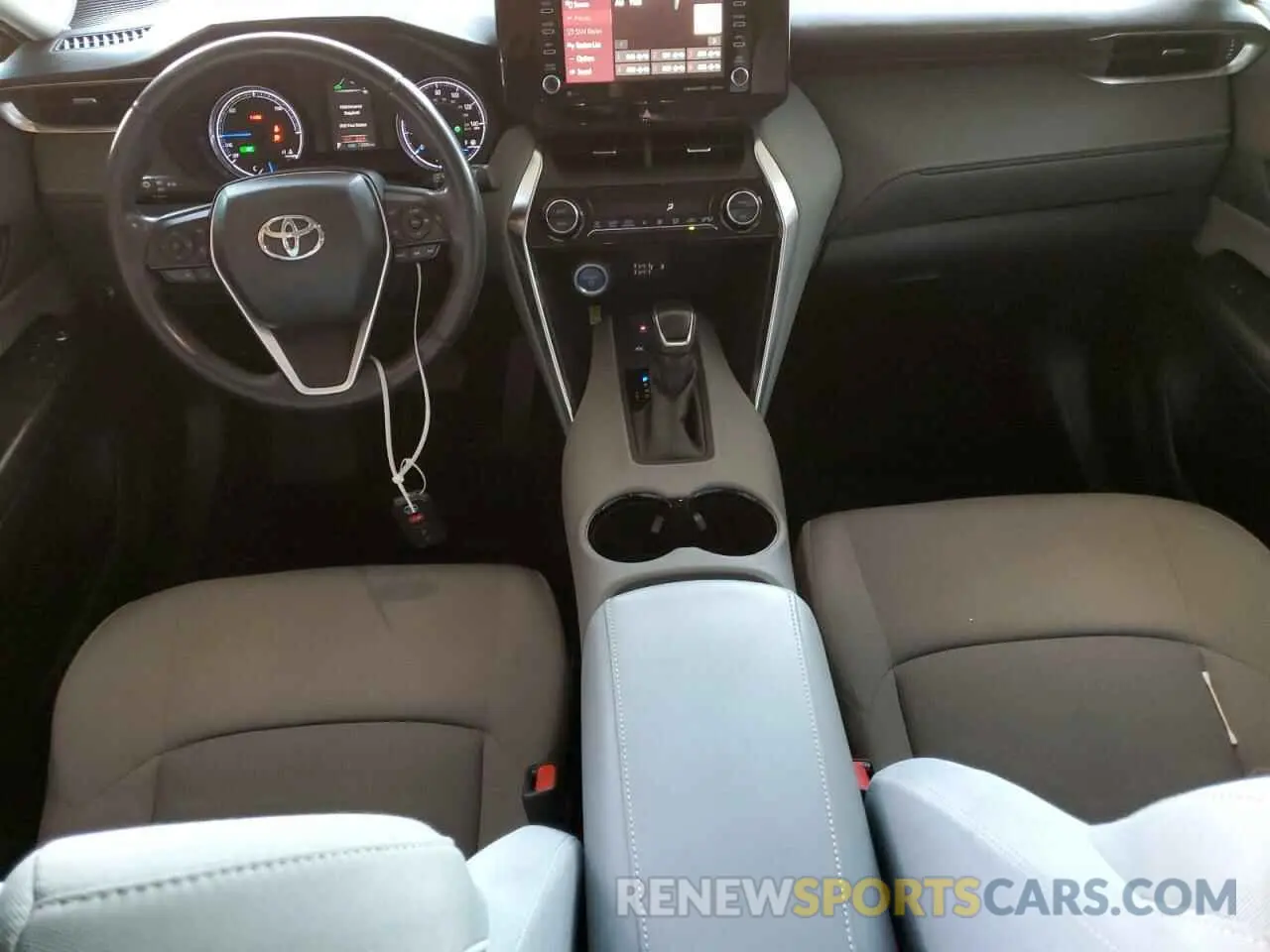 8 fotografías del automóvil dañado JTEAAAAH3MJ018919 TOYOTA VENZA 2021