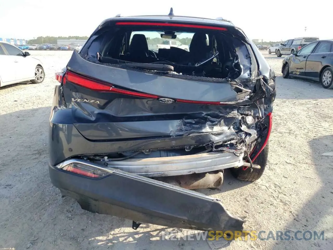 6 fotografías del automóvil dañado JTEAAAAH3MJ026101 TOYOTA VENZA 2021