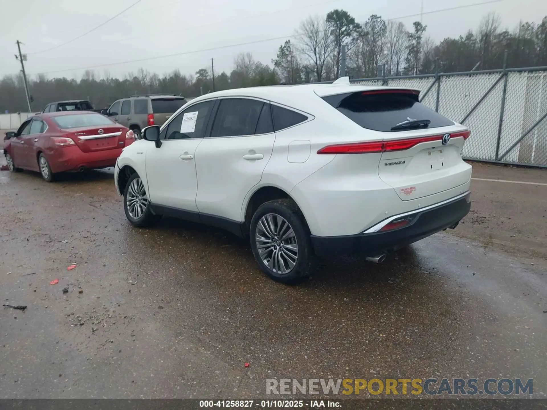 3 fotografías del automóvil dañado JTEAAAAH3MJ054058 TOYOTA VENZA 2021