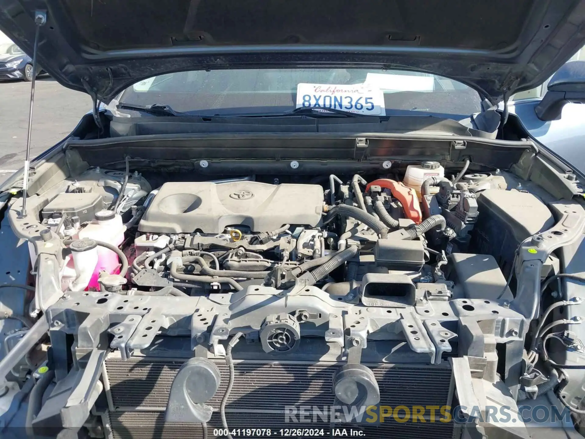 10 fotografías del automóvil dañado JTEAAAAH3MJ064220 TOYOTA VENZA 2021