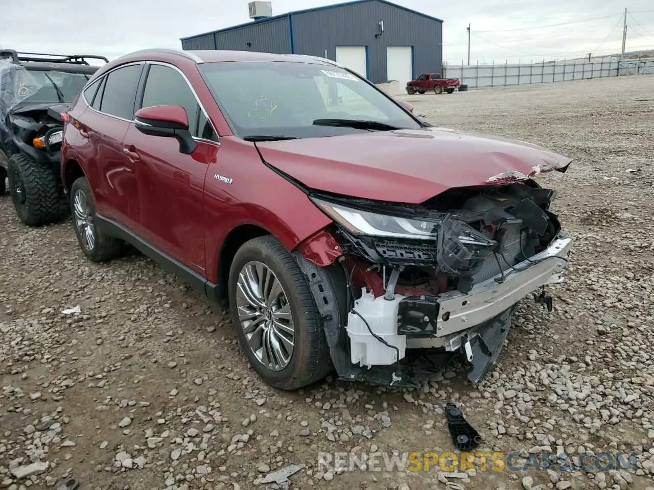 1 fotografías del automóvil dañado JTEAAAAH3MJ080613 TOYOTA VENZA 2021