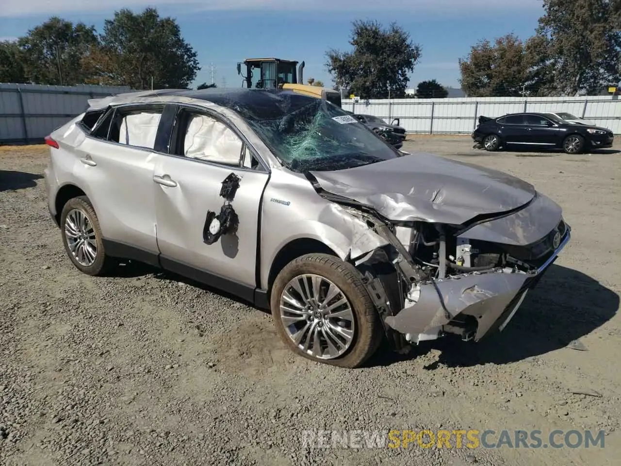 4 fotografías del automóvil dañado JTEAAAAH4MJ004463 TOYOTA VENZA 2021