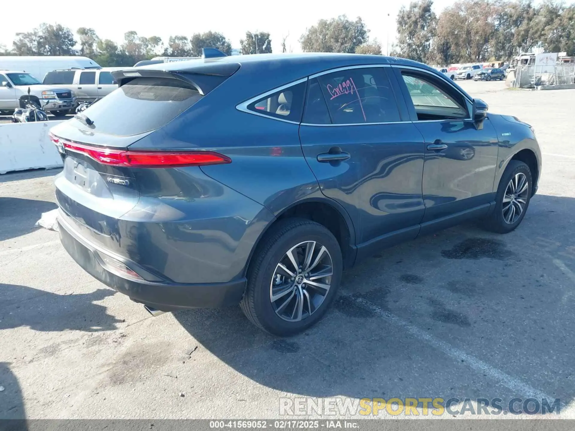 4 fotografías del automóvil dañado JTEAAAAH4MJ008044 TOYOTA VENZA 2021