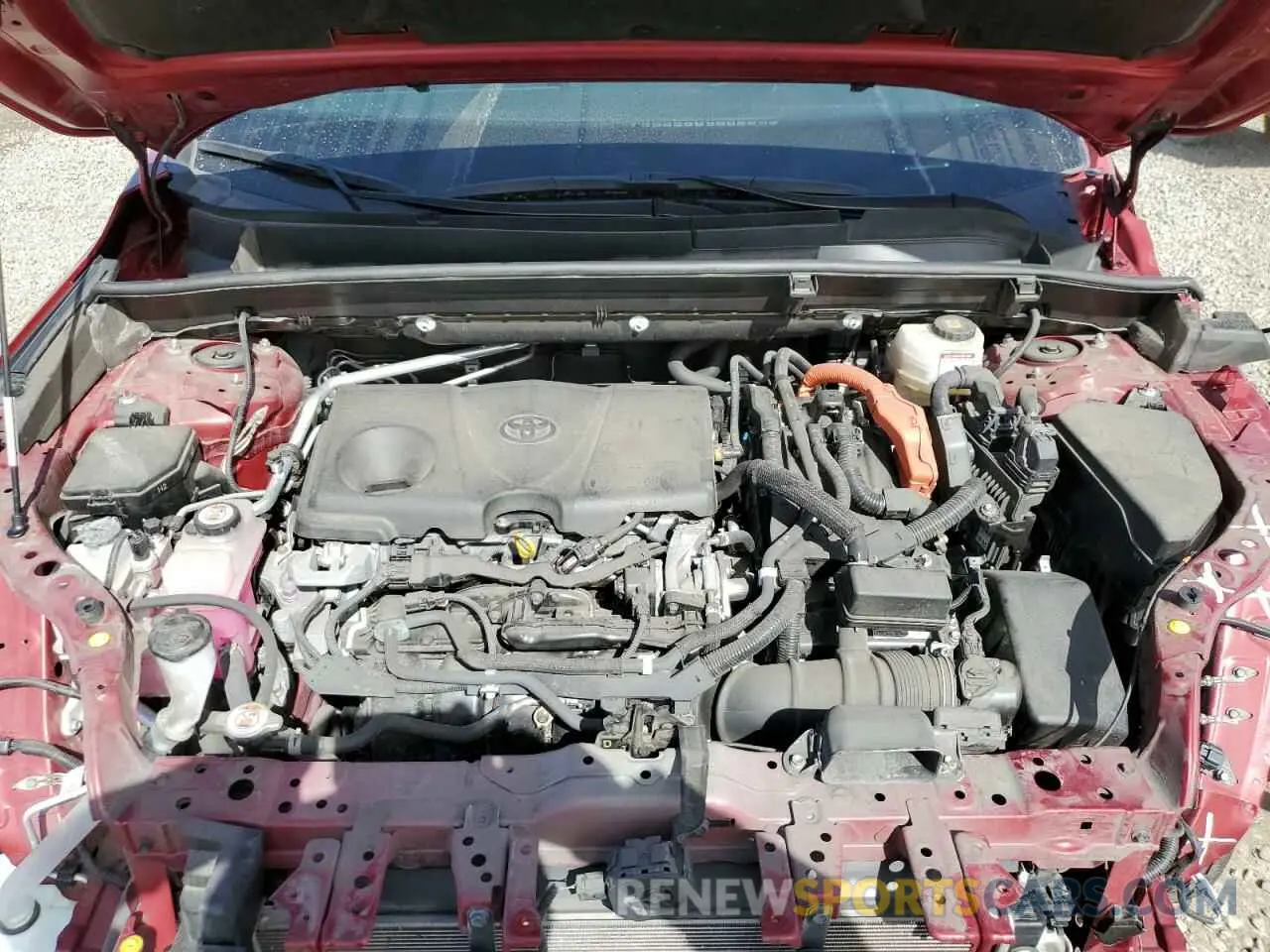 12 fotografías del automóvil dañado JTEAAAAH4MJ016015 TOYOTA VENZA 2021