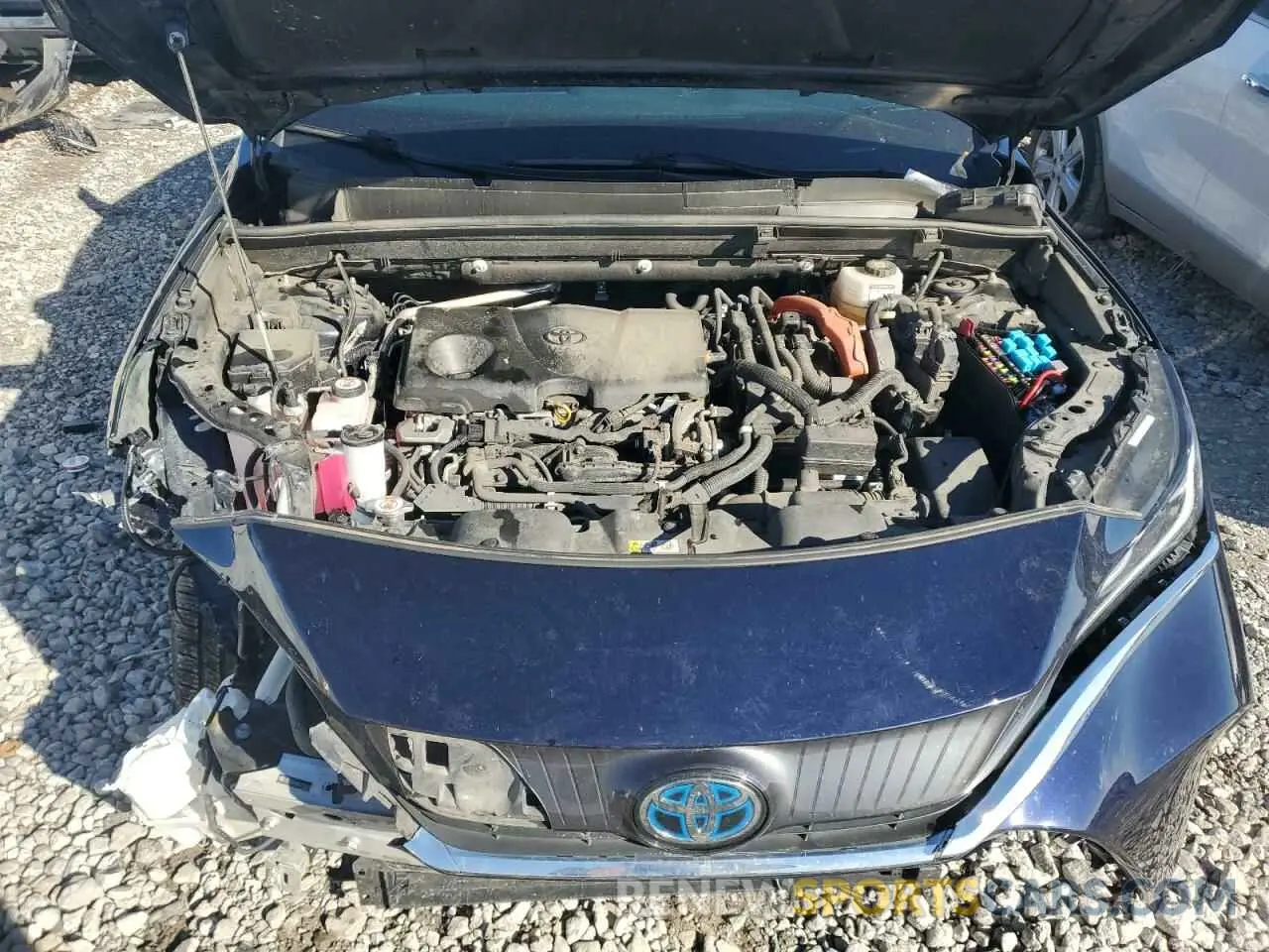 12 fotografías del automóvil dañado JTEAAAAH4MJ017360 TOYOTA VENZA 2021
