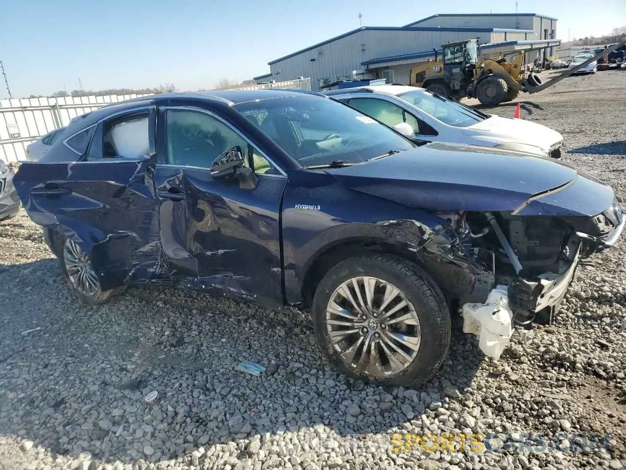 4 fotografías del automóvil dañado JTEAAAAH4MJ017360 TOYOTA VENZA 2021