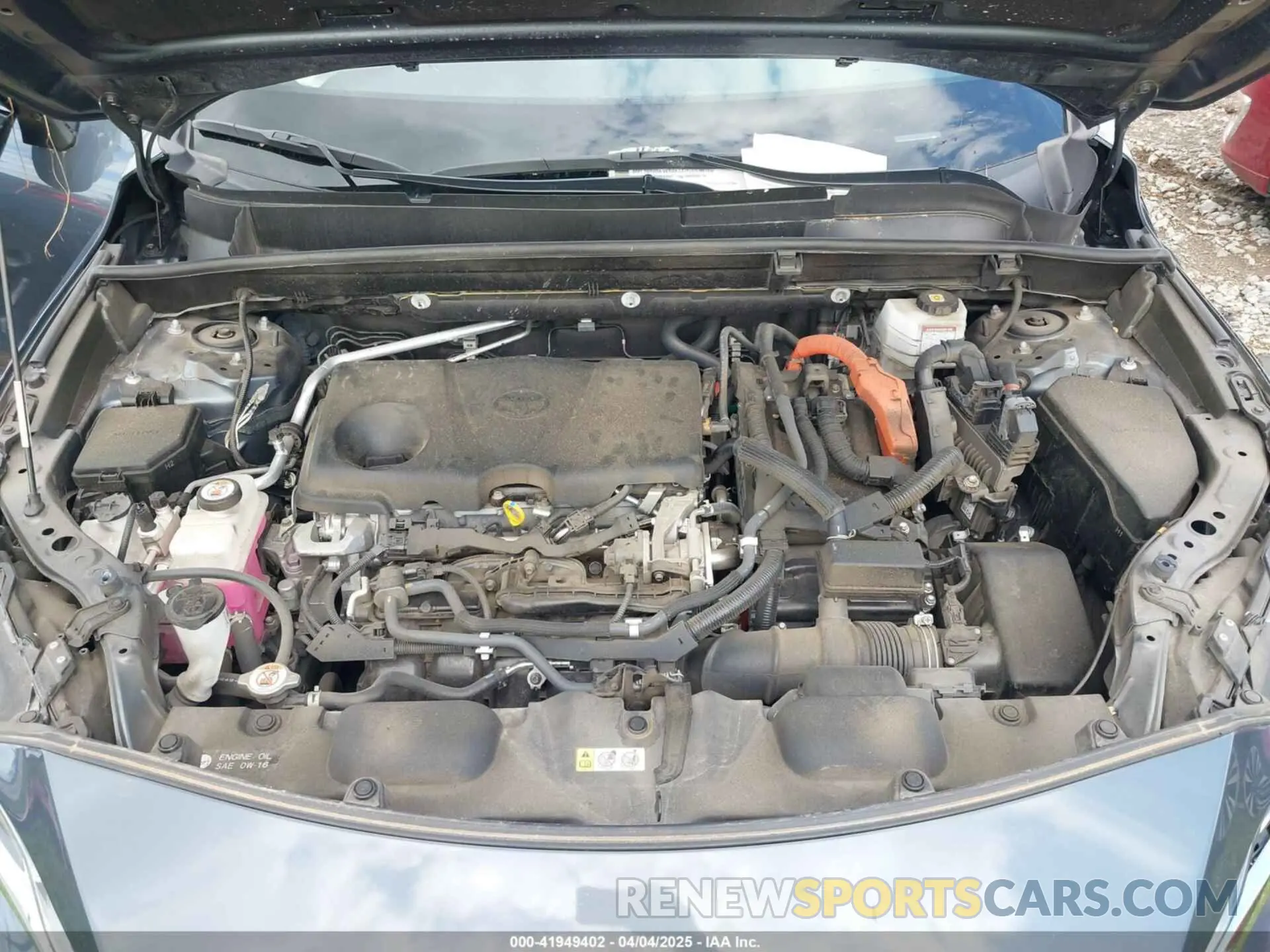 10 fotografías del automóvil dañado JTEAAAAH4MJ025278 TOYOTA VENZA 2021
