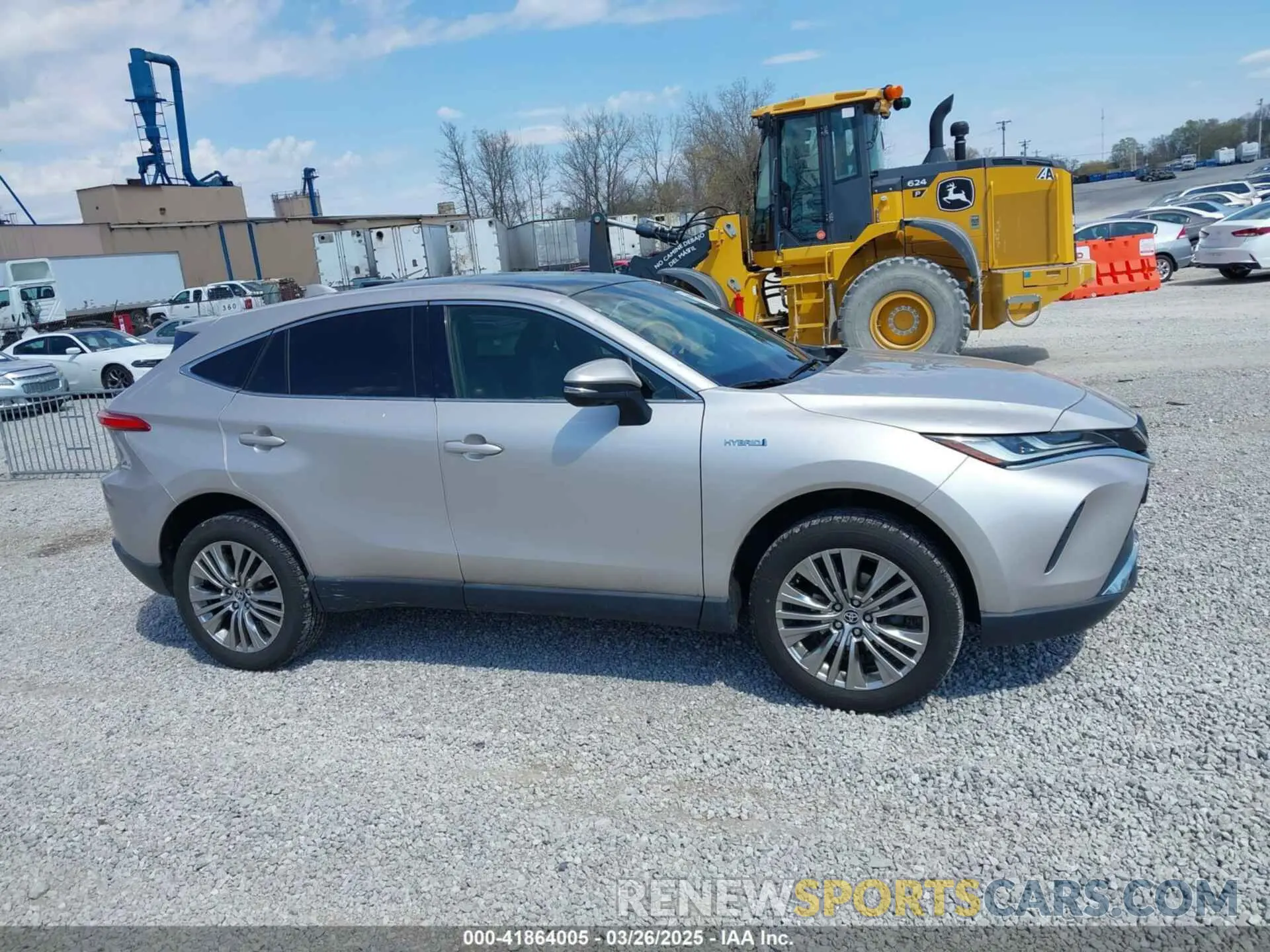 13 fotografías del automóvil dañado JTEAAAAH4MJ030822 TOYOTA VENZA 2021