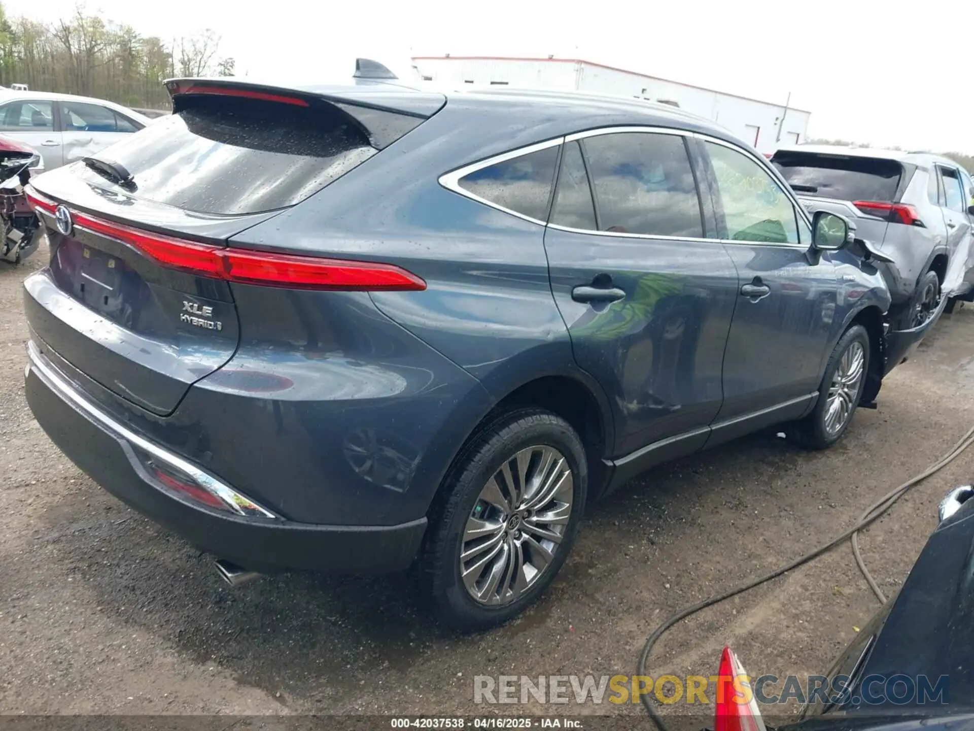 4 fotografías del automóvil dañado JTEAAAAH4MJ045465 TOYOTA VENZA 2021