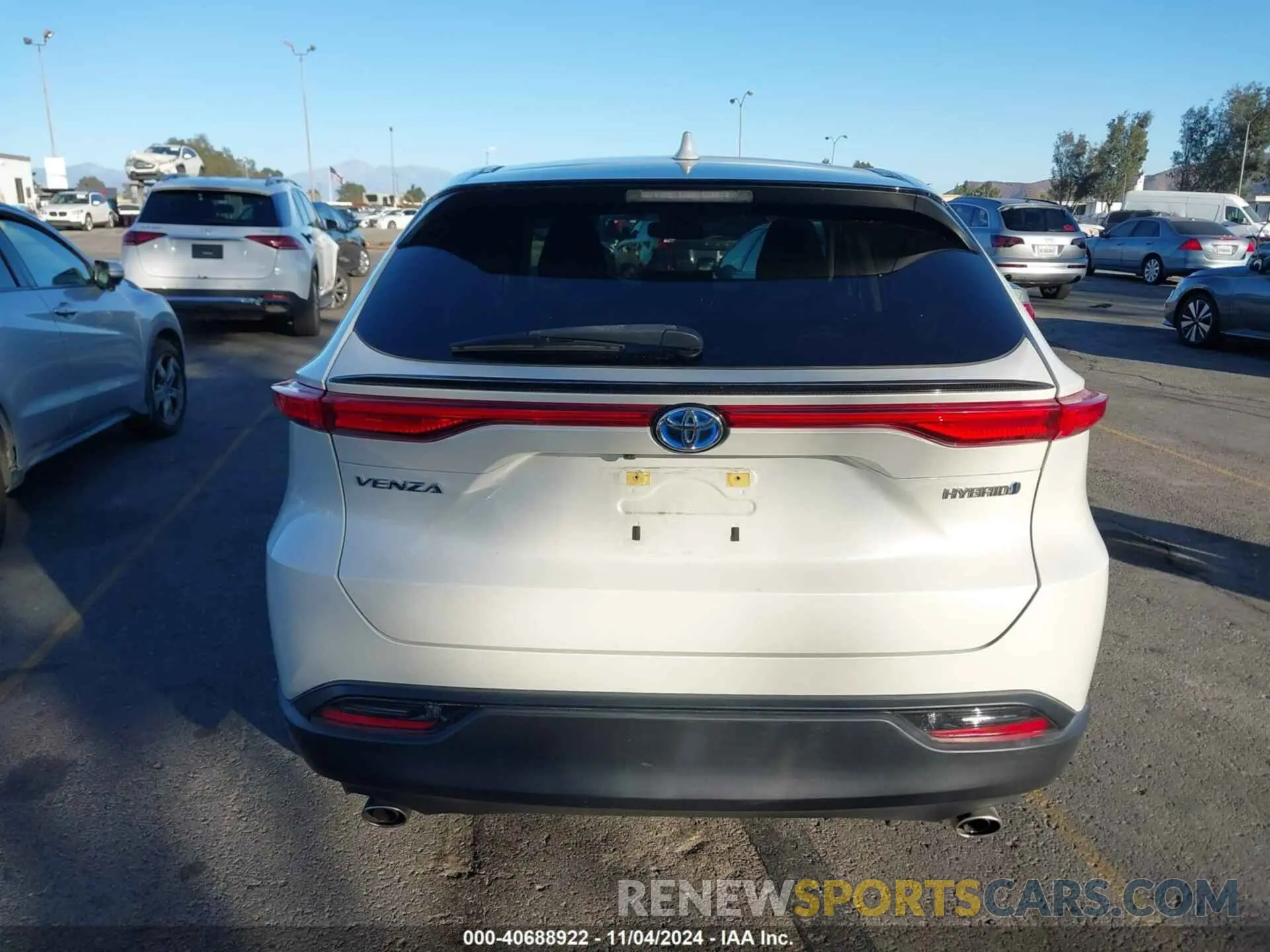 16 fotografías del automóvil dañado JTEAAAAH4MJ050701 TOYOTA VENZA 2021