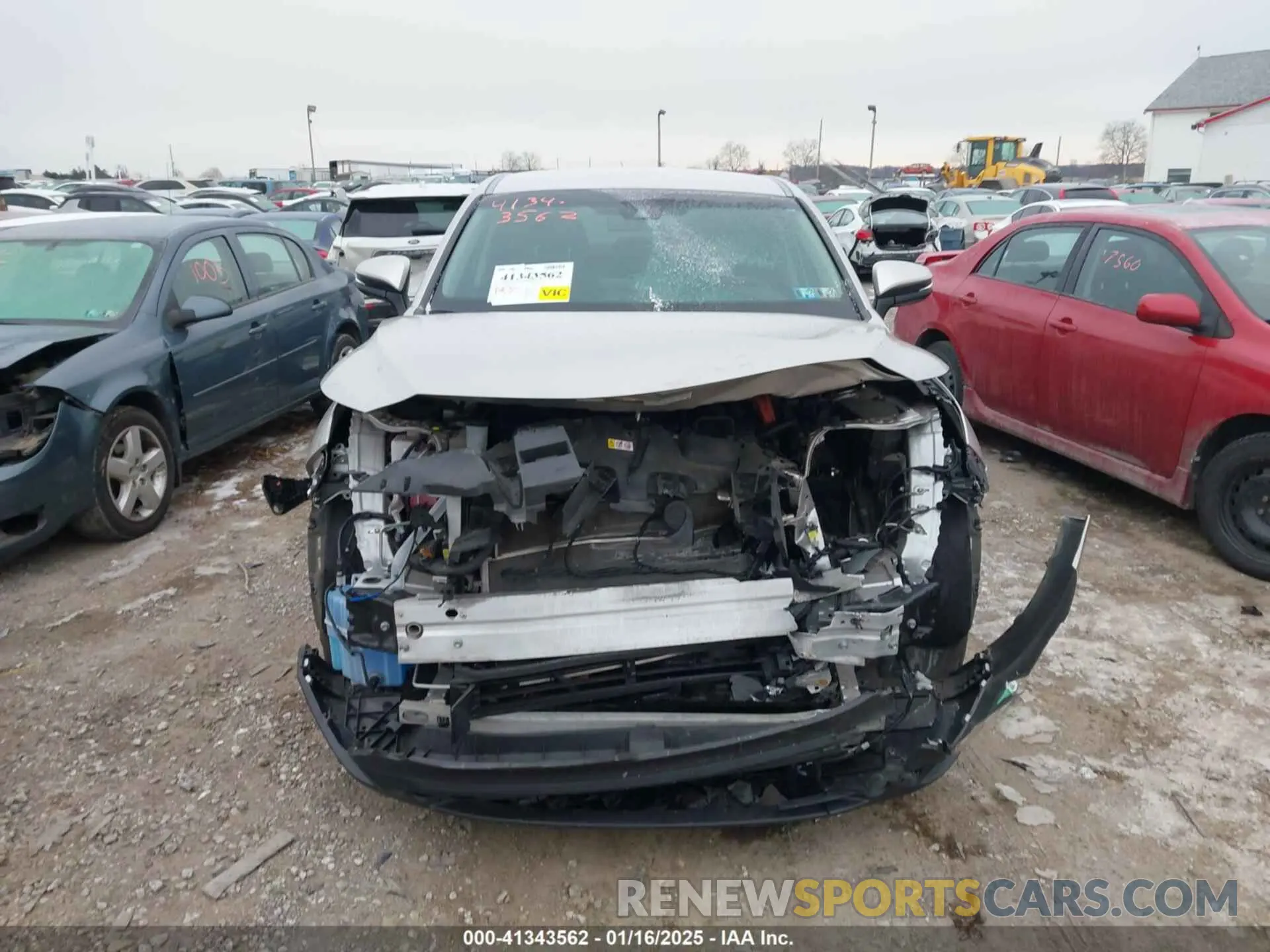 12 fotografías del automóvil dañado JTEAAAAH4MJ051637 TOYOTA VENZA 2021