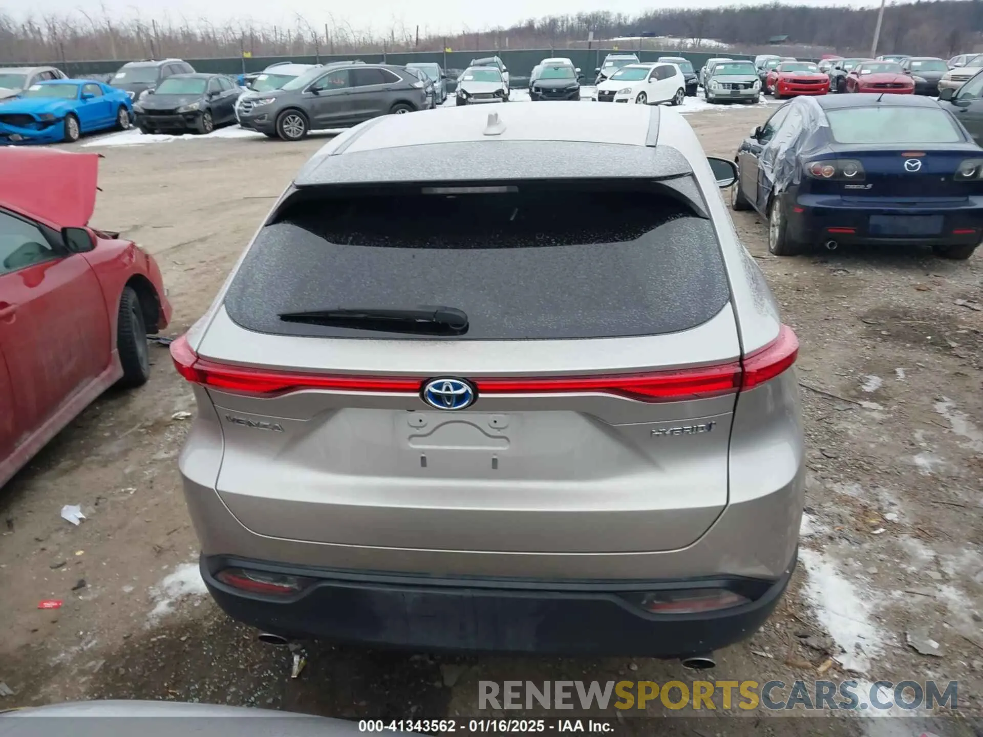 16 fotografías del automóvil dañado JTEAAAAH4MJ051637 TOYOTA VENZA 2021