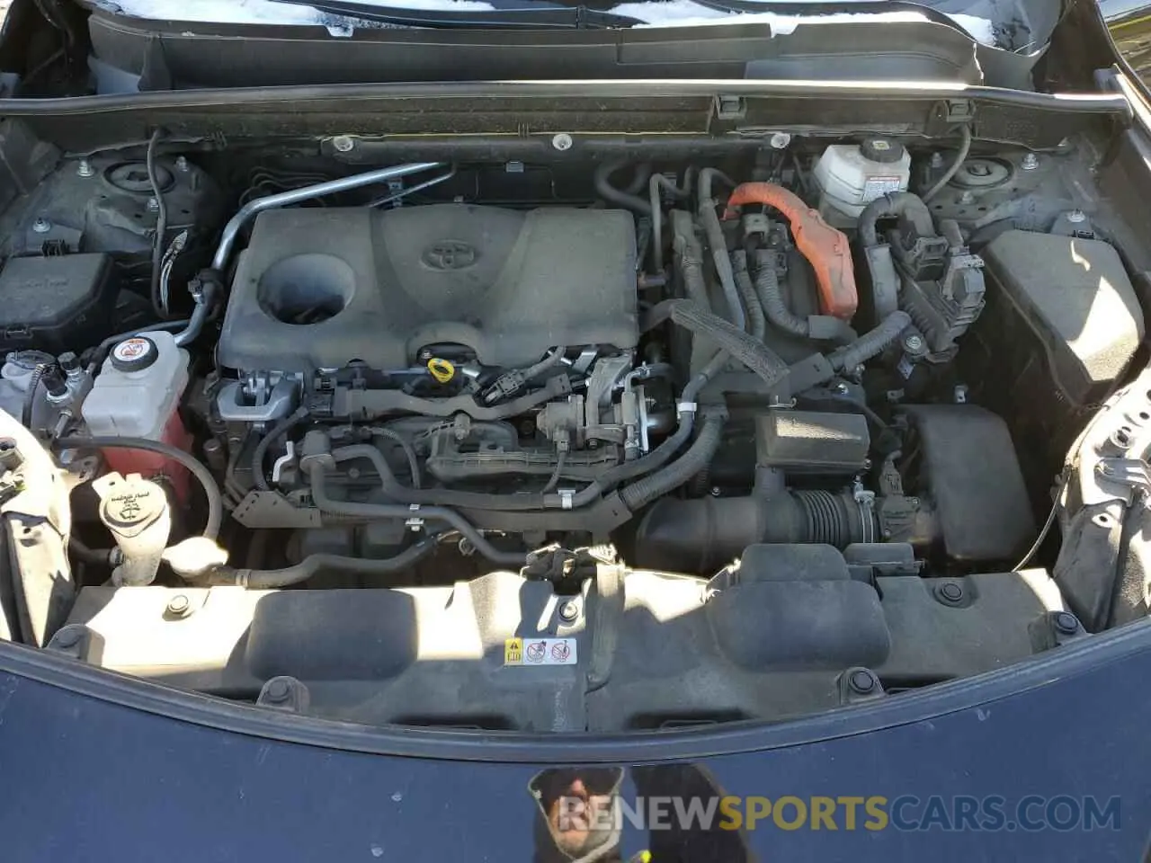 12 fotografías del automóvil dañado JTEAAAAH4MJ065733 TOYOTA VENZA 2021