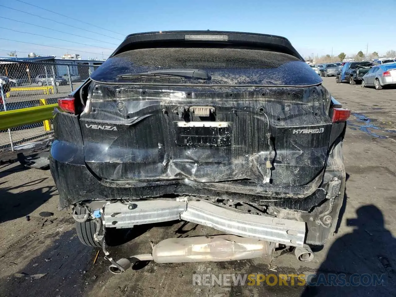 6 fotografías del automóvil dañado JTEAAAAH4MJ065733 TOYOTA VENZA 2021