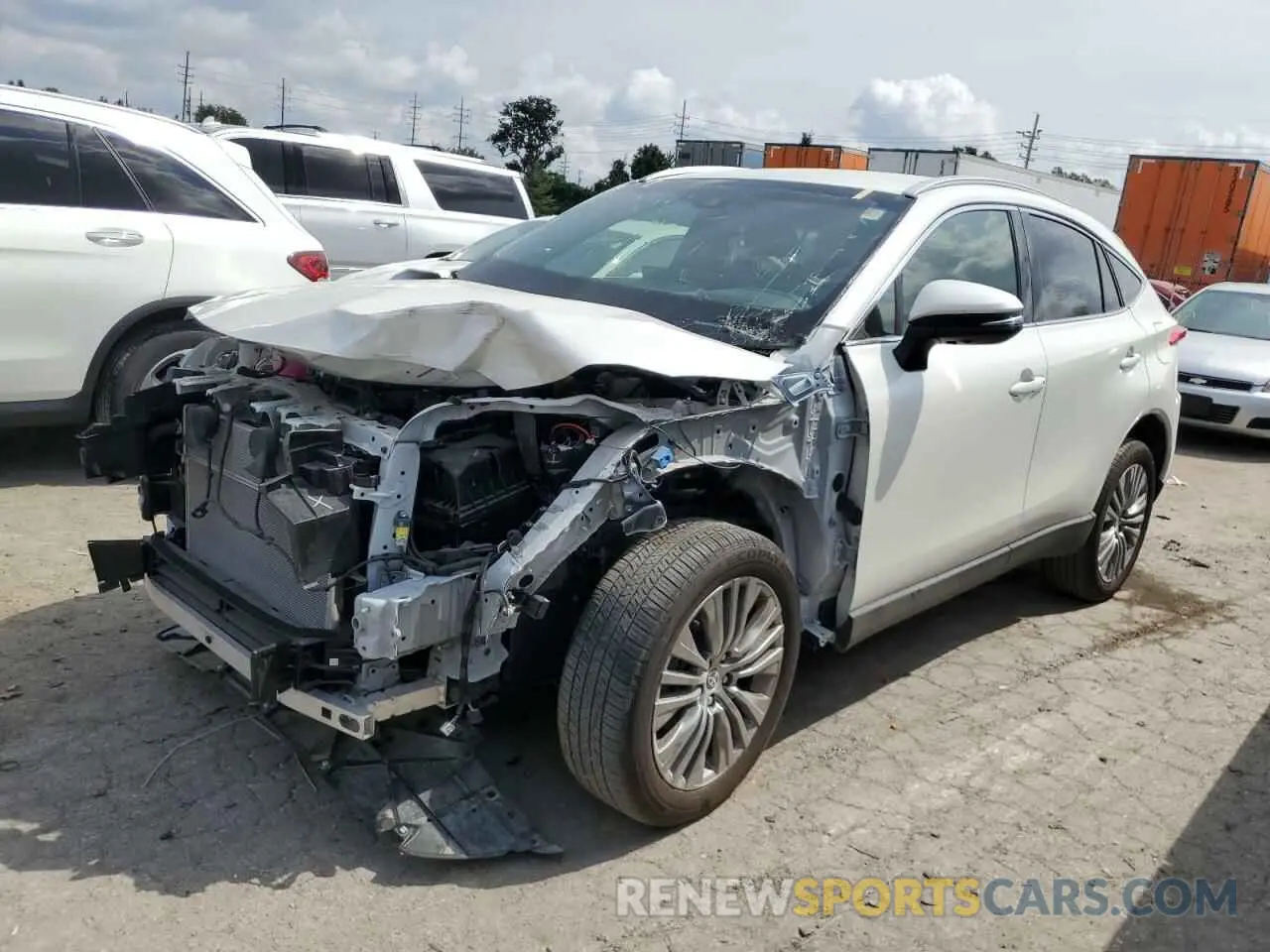 1 fotografías del automóvil dañado JTEAAAAH4MJ070611 TOYOTA VENZA 2021