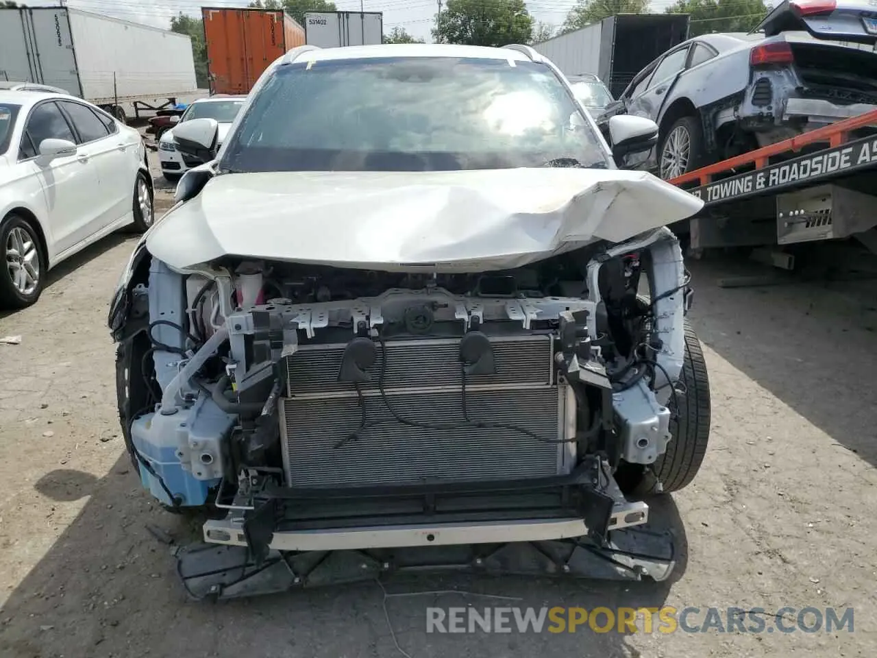 5 fotografías del automóvil dañado JTEAAAAH4MJ070611 TOYOTA VENZA 2021