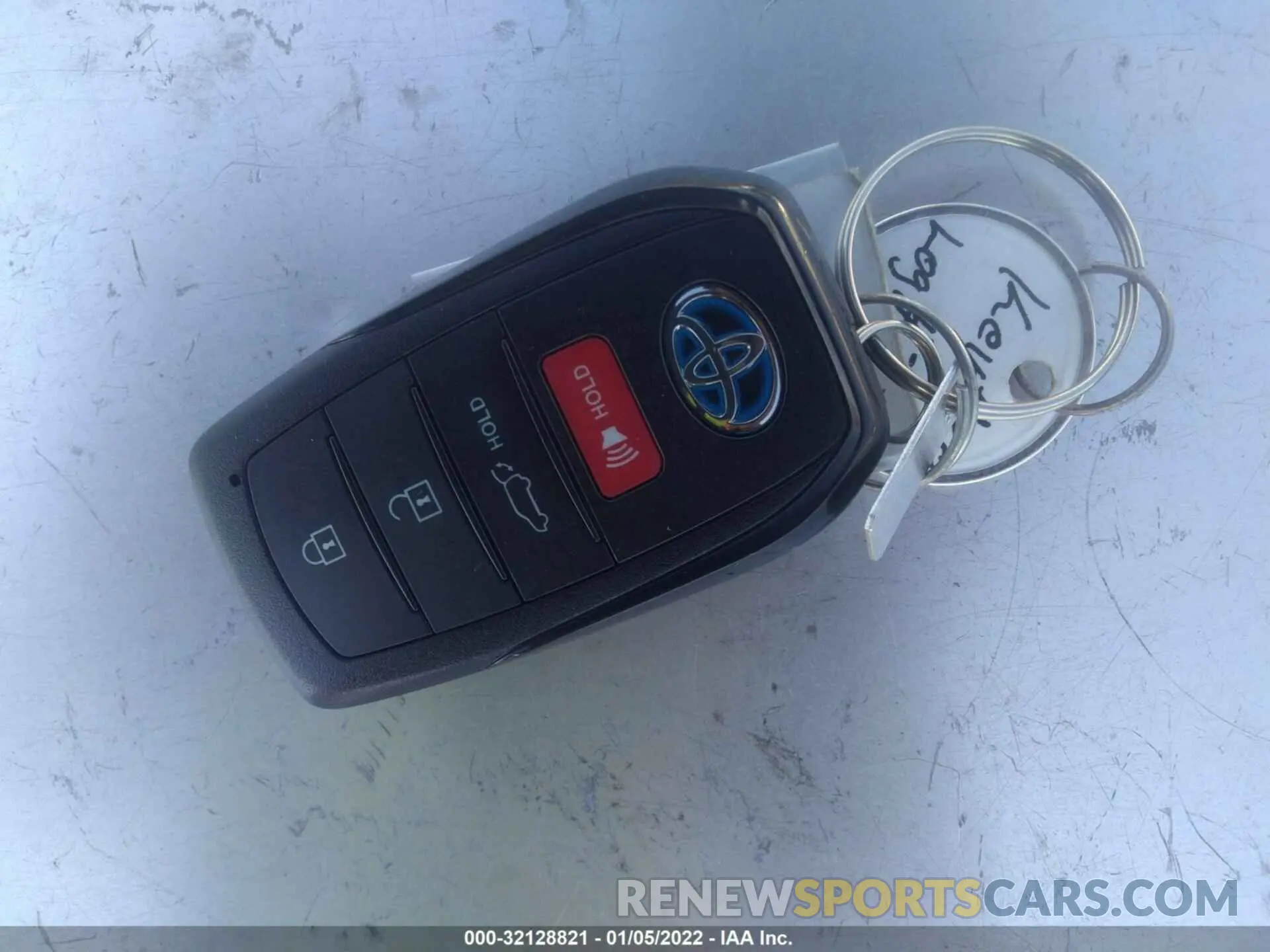 11 fotografías del automóvil dañado JTEAAAAH4MJ076537 TOYOTA VENZA 2021