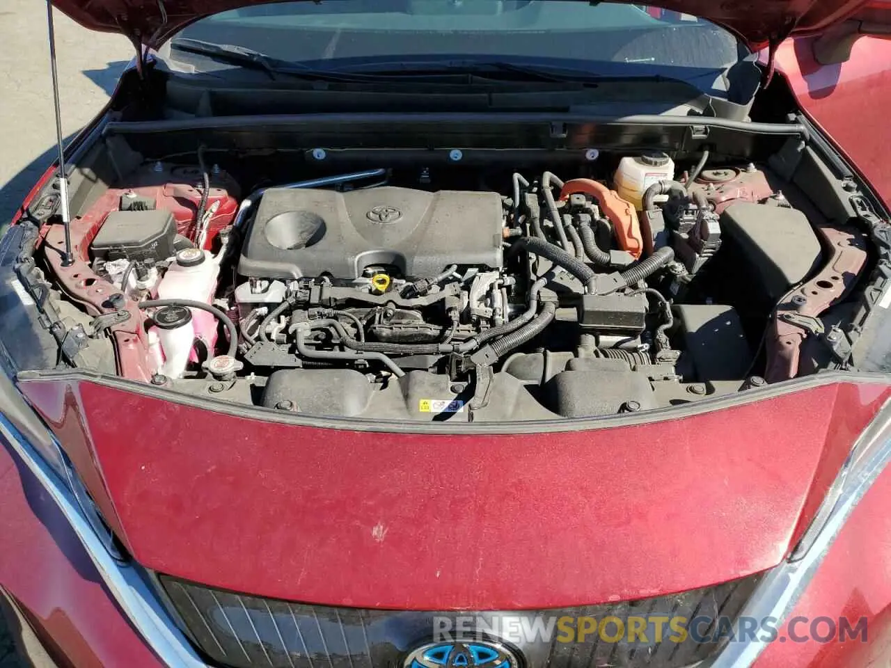11 fotografías del automóvil dañado JTEAAAAH4MJ079521 TOYOTA VENZA 2021