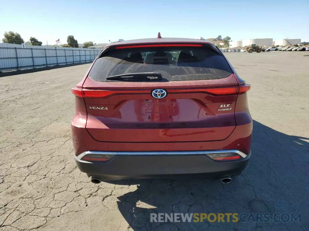 6 fotografías del automóvil dañado JTEAAAAH4MJ079521 TOYOTA VENZA 2021