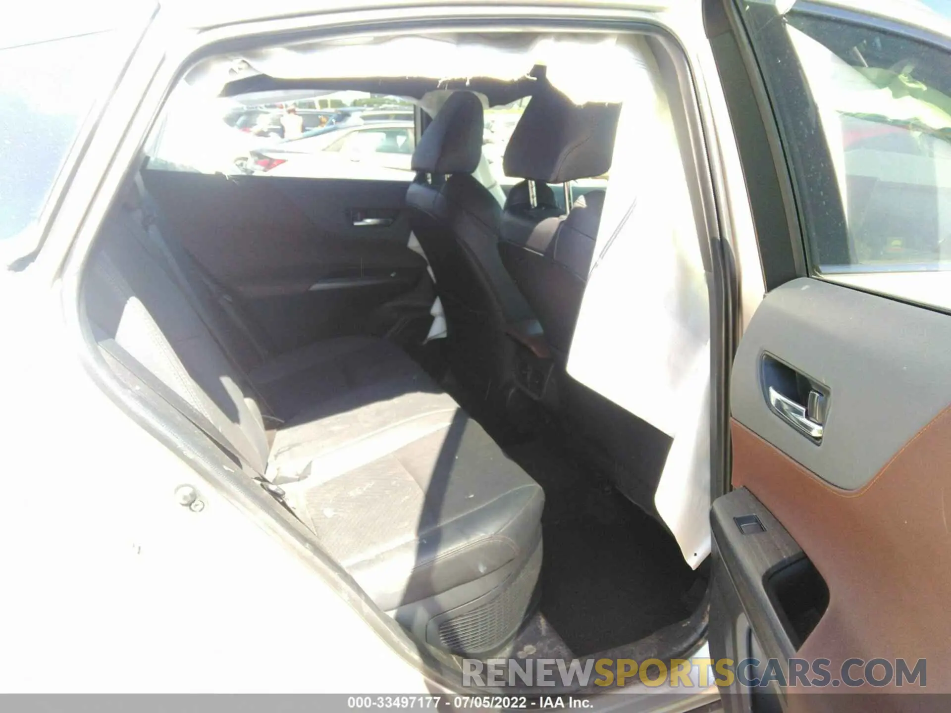 8 fotografías del automóvil dañado JTEAAAAH4MJ086291 TOYOTA VENZA 2021