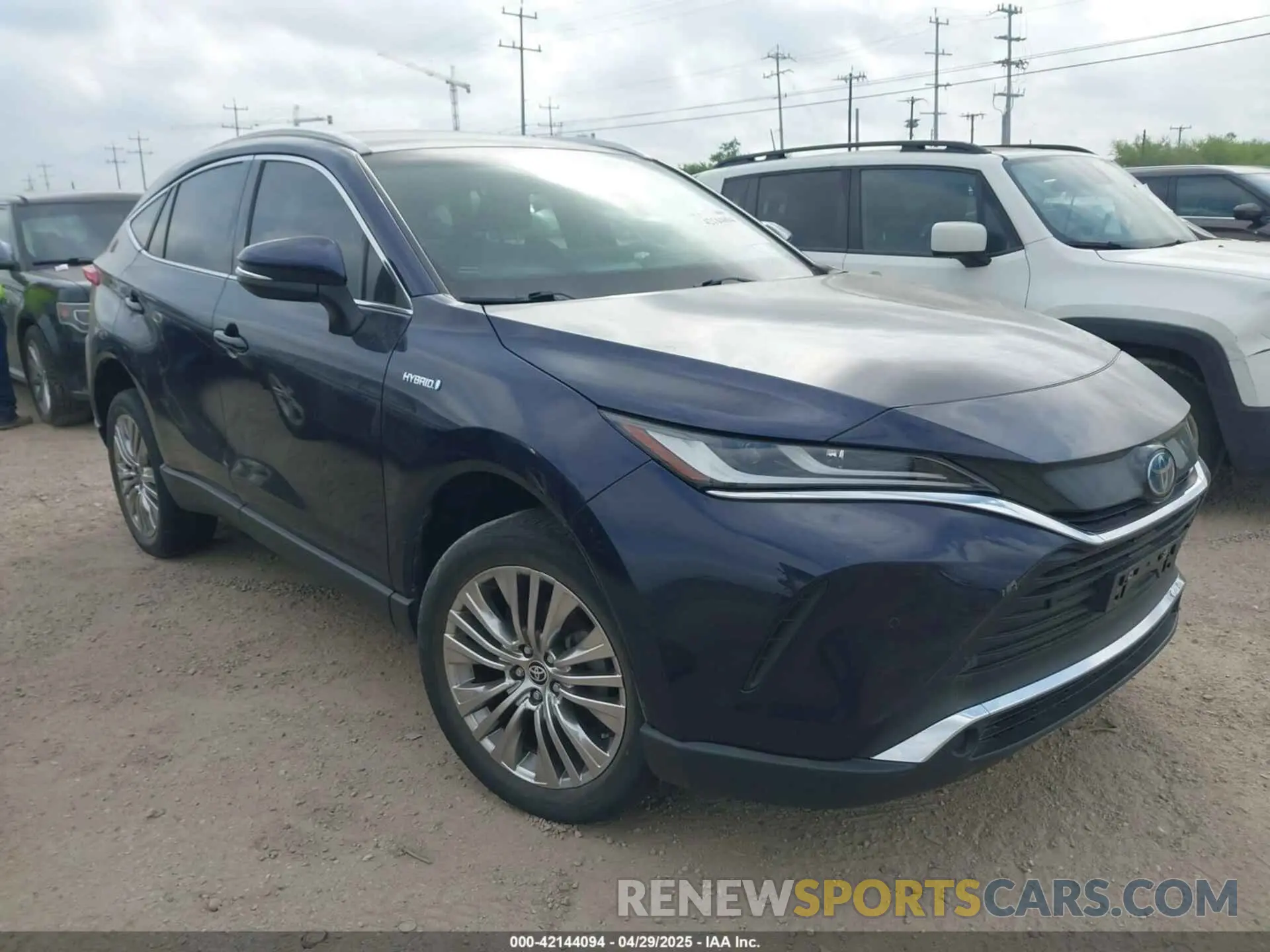 1 fotografías del automóvil dañado JTEAAAAH5MJ003354 TOYOTA VENZA 2021