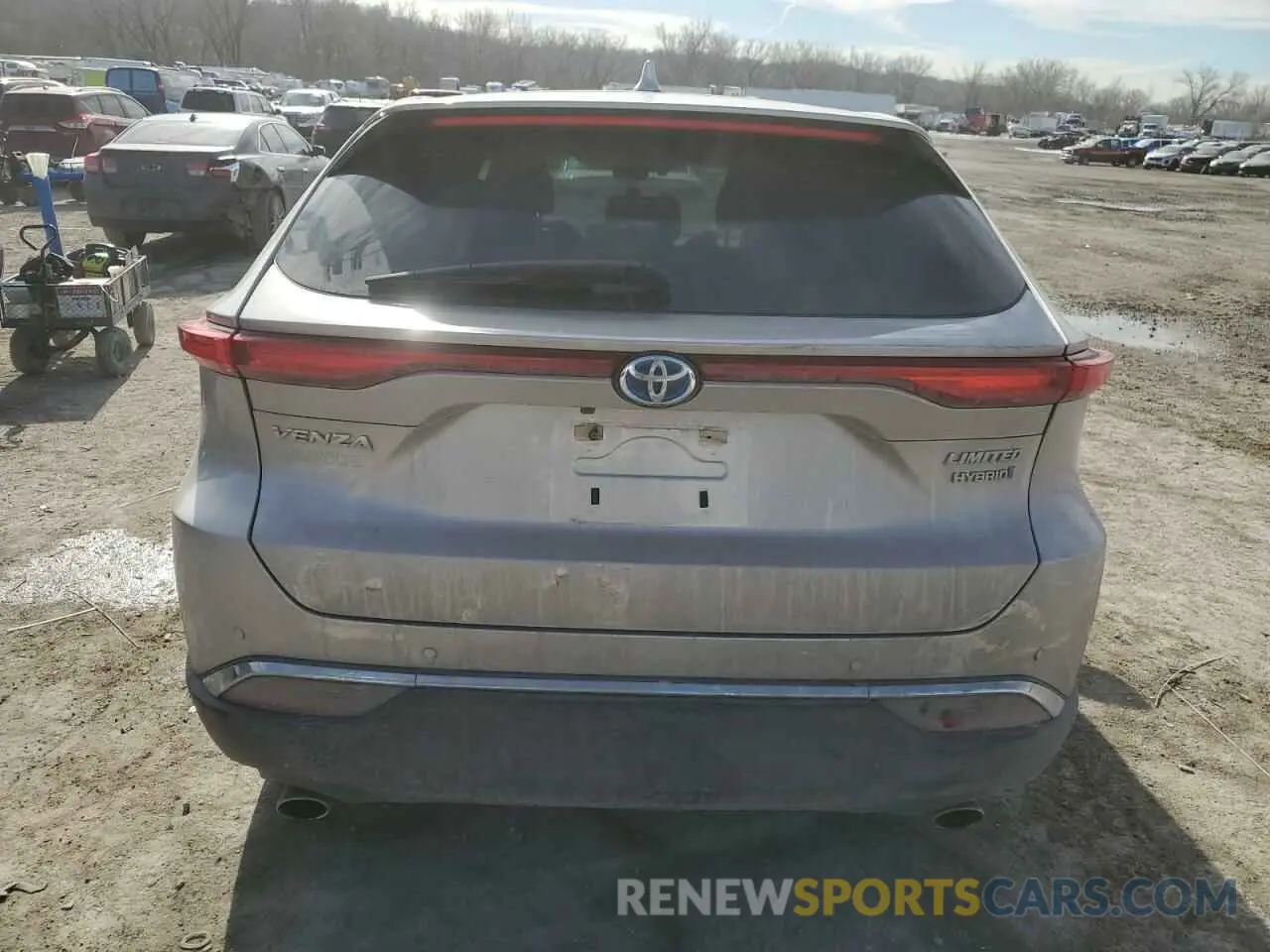6 fotografías del automóvil dañado JTEAAAAH5MJ012605 TOYOTA VENZA 2021