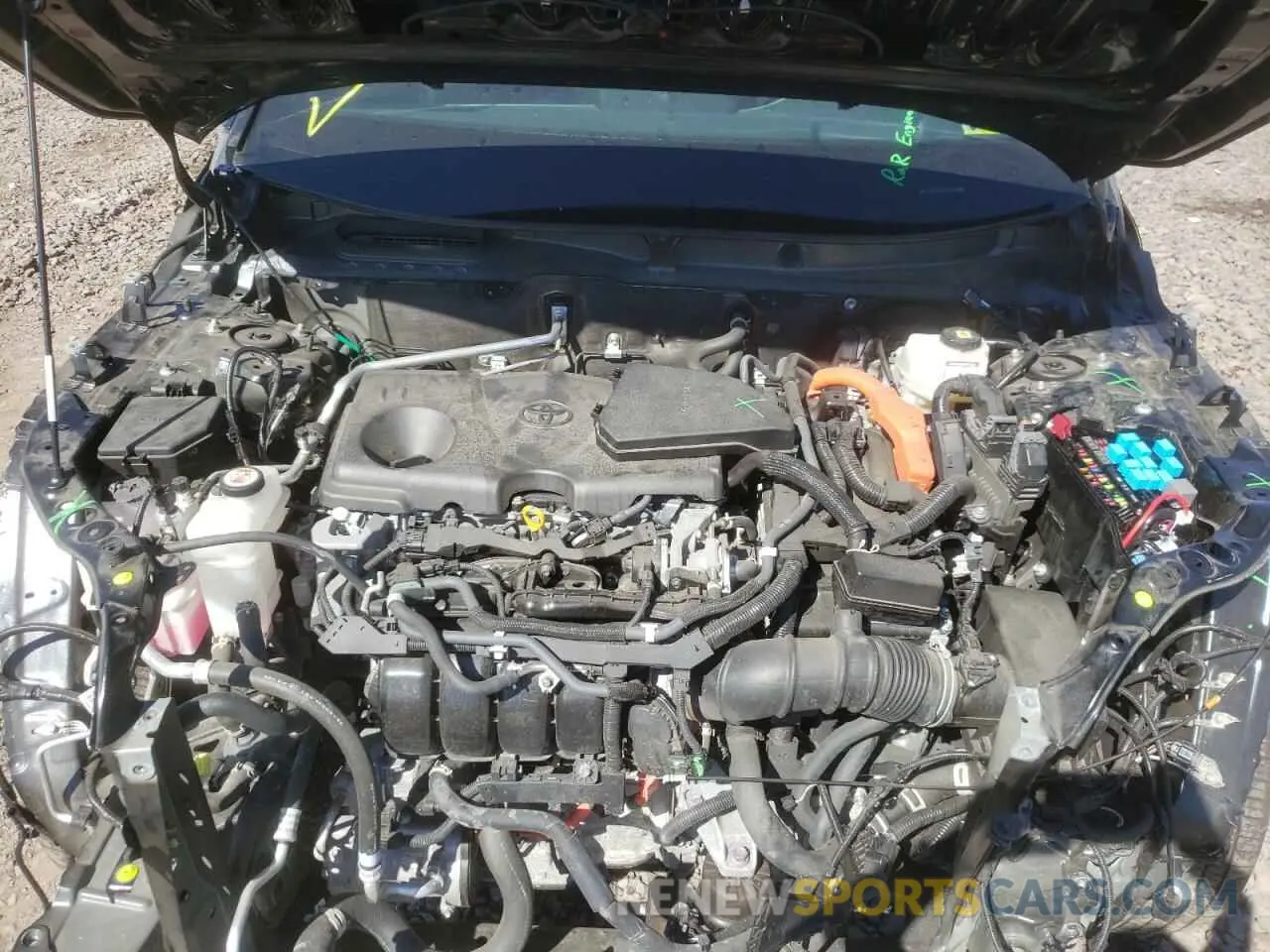 7 fotografías del automóvil dañado JTEAAAAH5MJ030313 TOYOTA VENZA 2021
