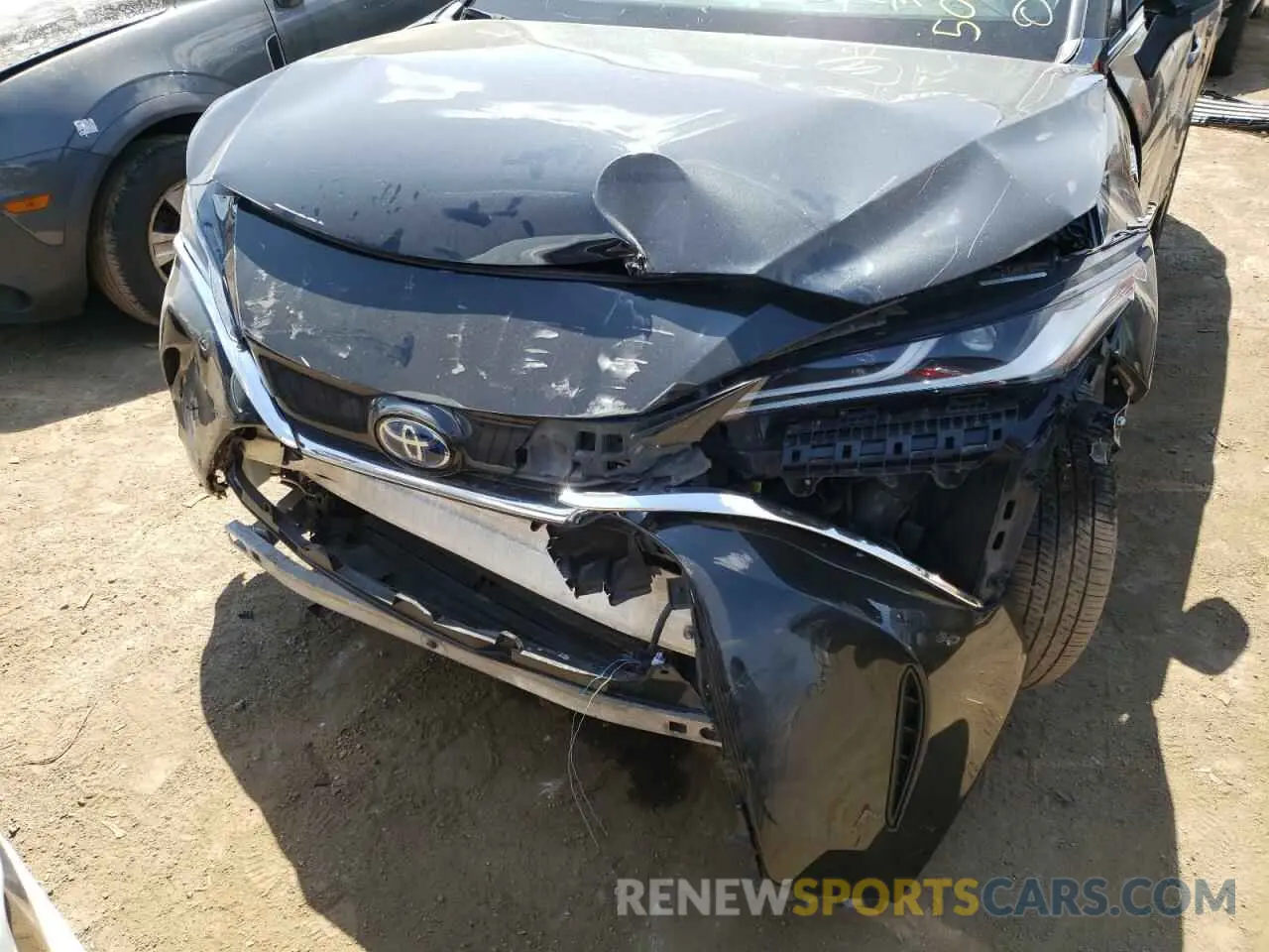 9 fotografías del automóvil dañado JTEAAAAH5MJ034717 TOYOTA VENZA 2021