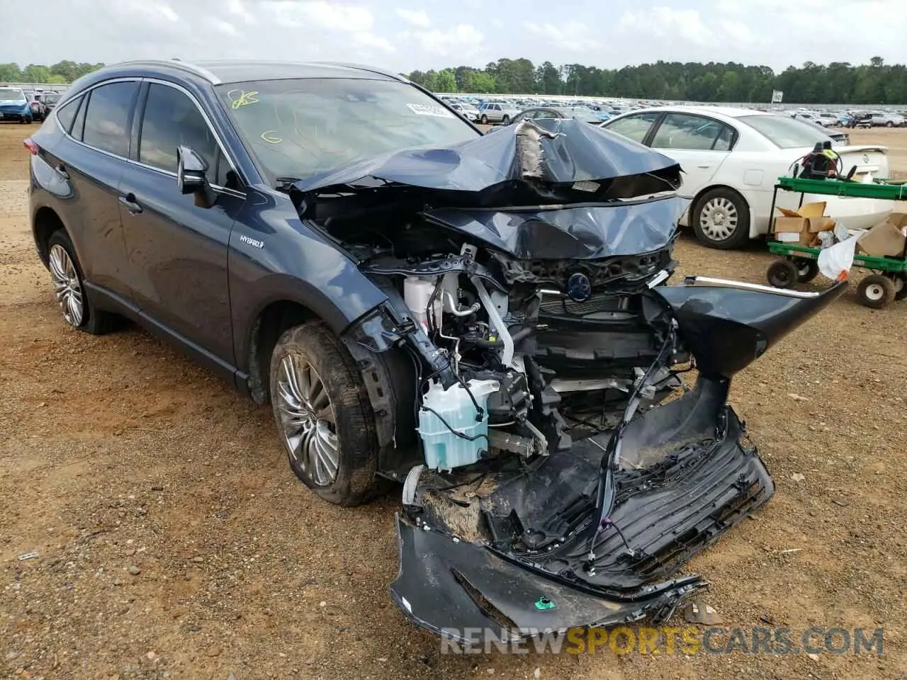 1 fotografías del automóvil dañado JTEAAAAH5MJ043109 TOYOTA VENZA 2021
