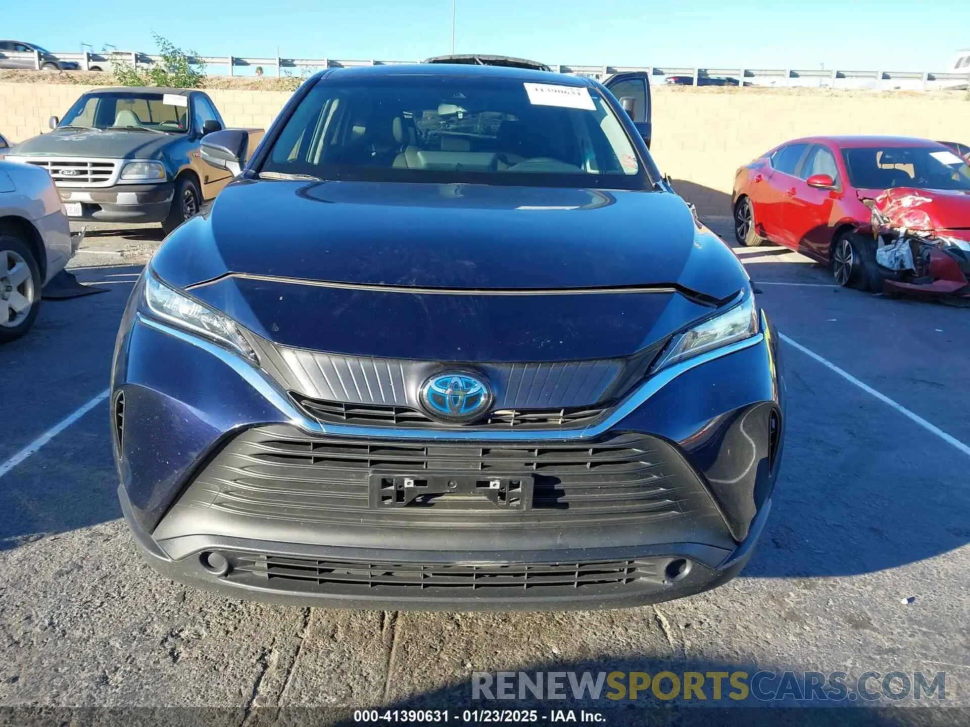12 fotografías del automóvil dañado JTEAAAAH5MJ046771 TOYOTA VENZA 2021