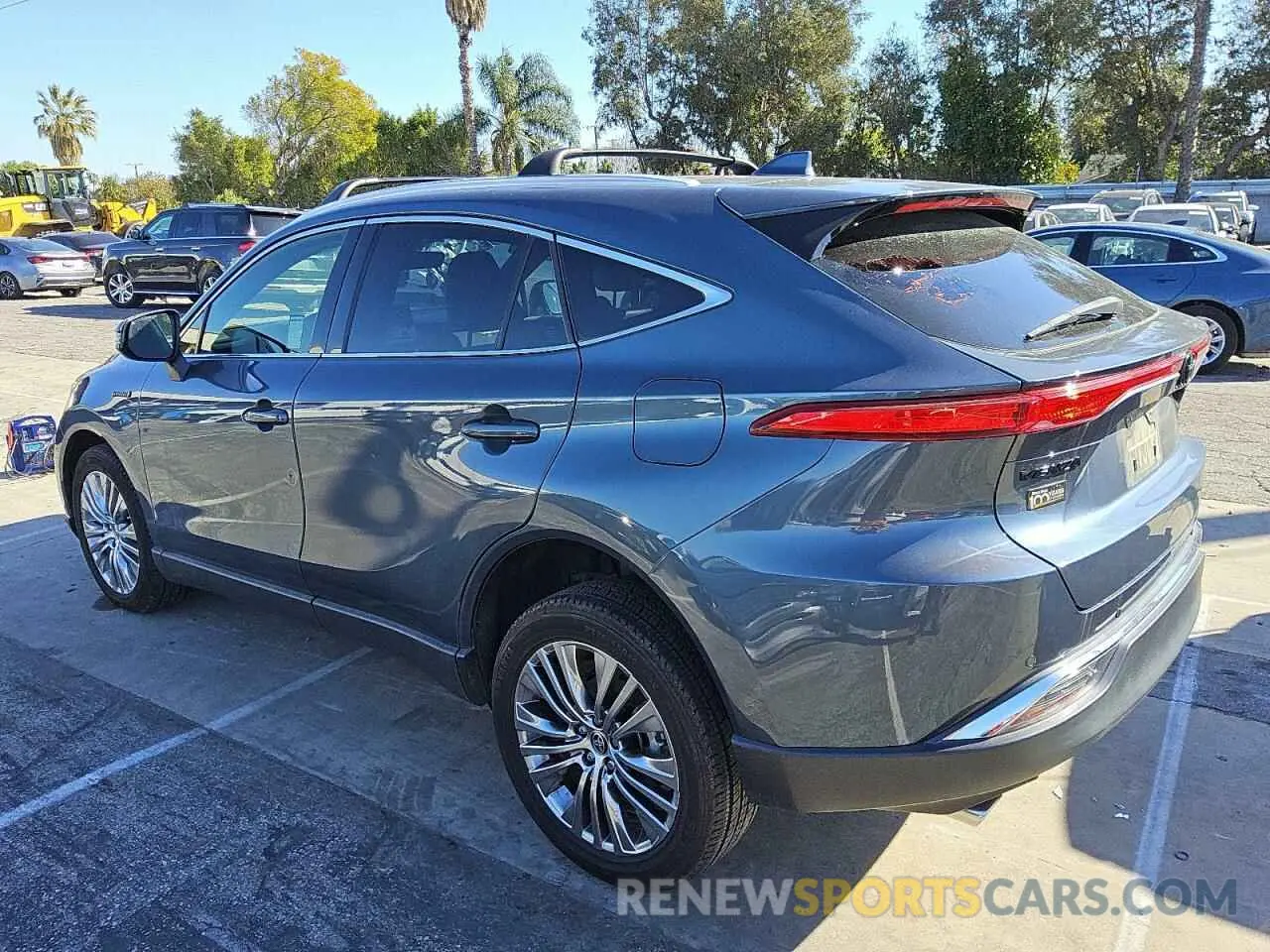 2 fotografías del automóvil dañado JTEAAAAH5MJ050951 TOYOTA VENZA 2021