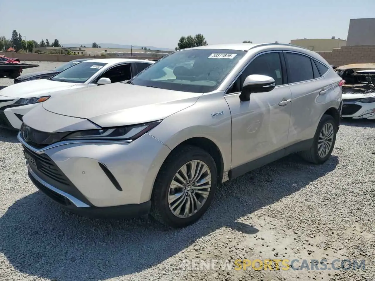 1 fotografías del automóvil dañado JTEAAAAH5MJ056281 TOYOTA VENZA 2021