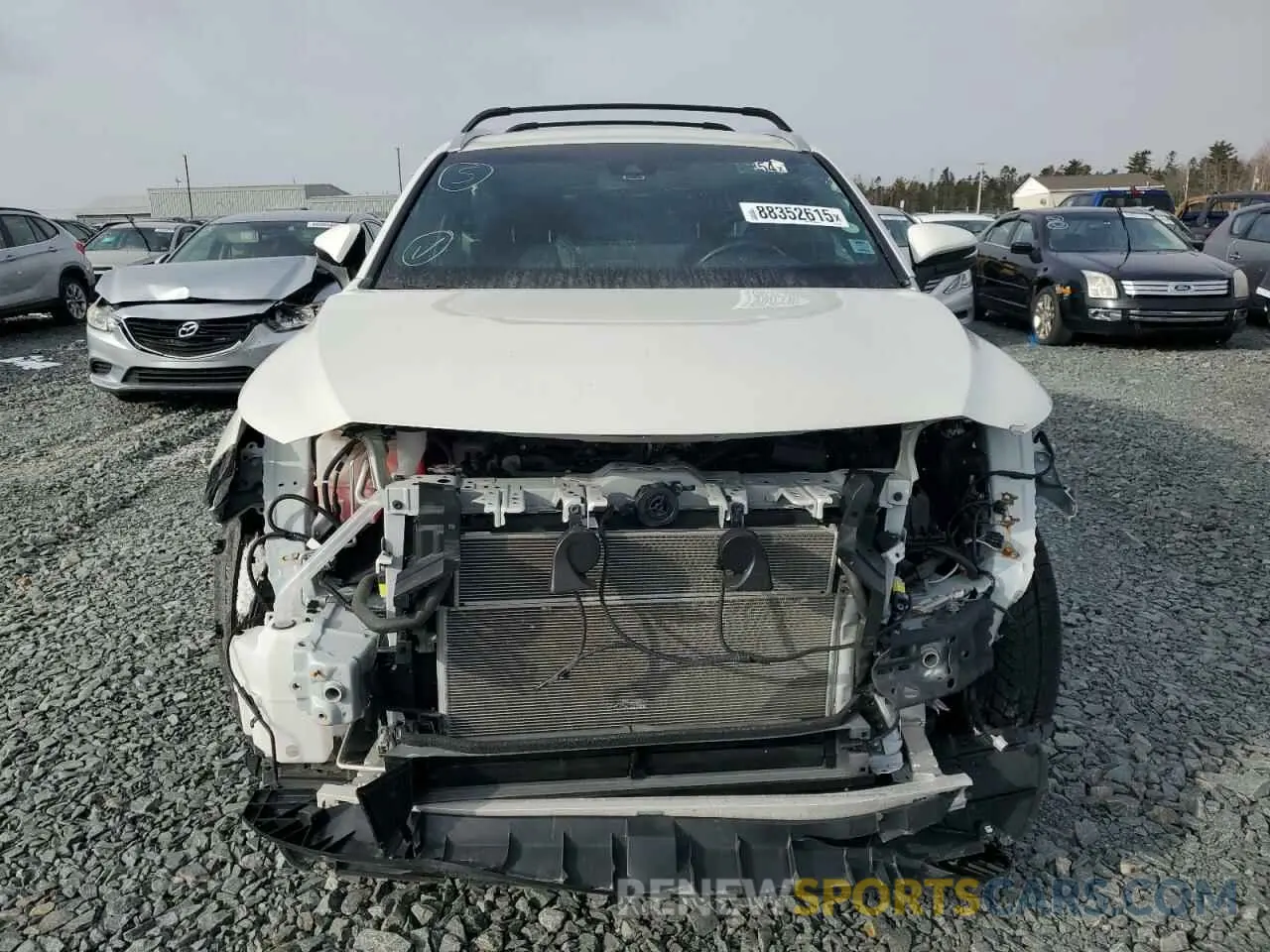 5 fotografías del automóvil dañado JTEAAAAH5MJ056796 TOYOTA VENZA 2021