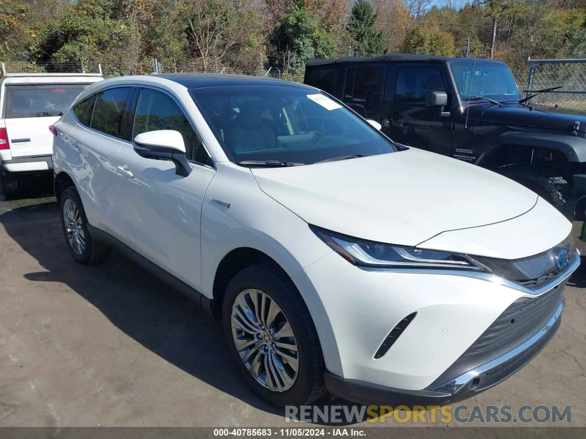 1 fotografías del automóvil dañado JTEAAAAH5MJ069452 TOYOTA VENZA 2021