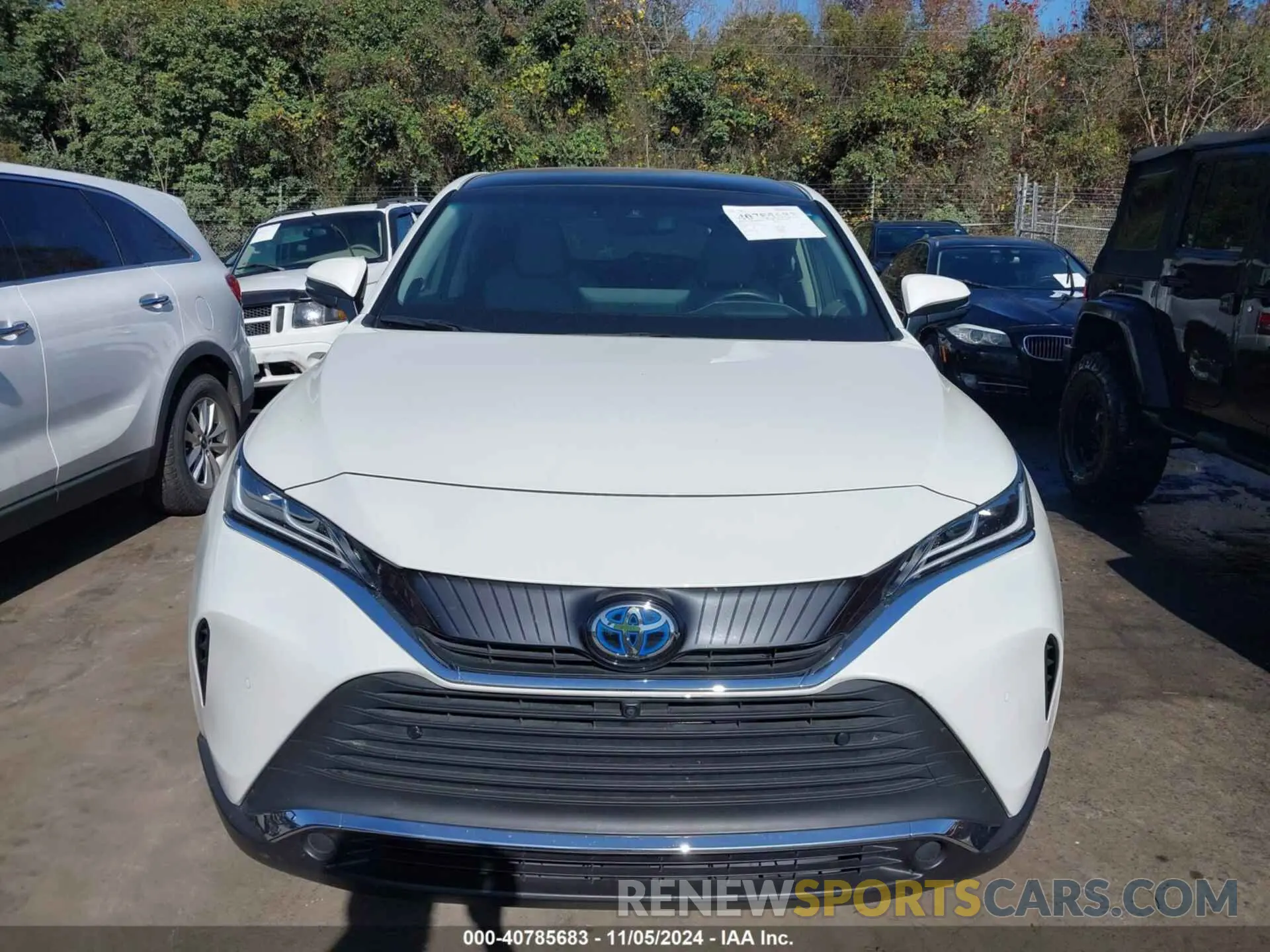 12 fotografías del automóvil dañado JTEAAAAH5MJ069452 TOYOTA VENZA 2021