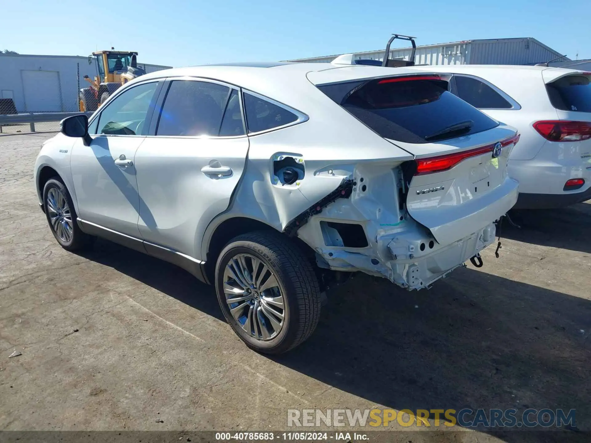 3 fotografías del automóvil dañado JTEAAAAH5MJ069452 TOYOTA VENZA 2021