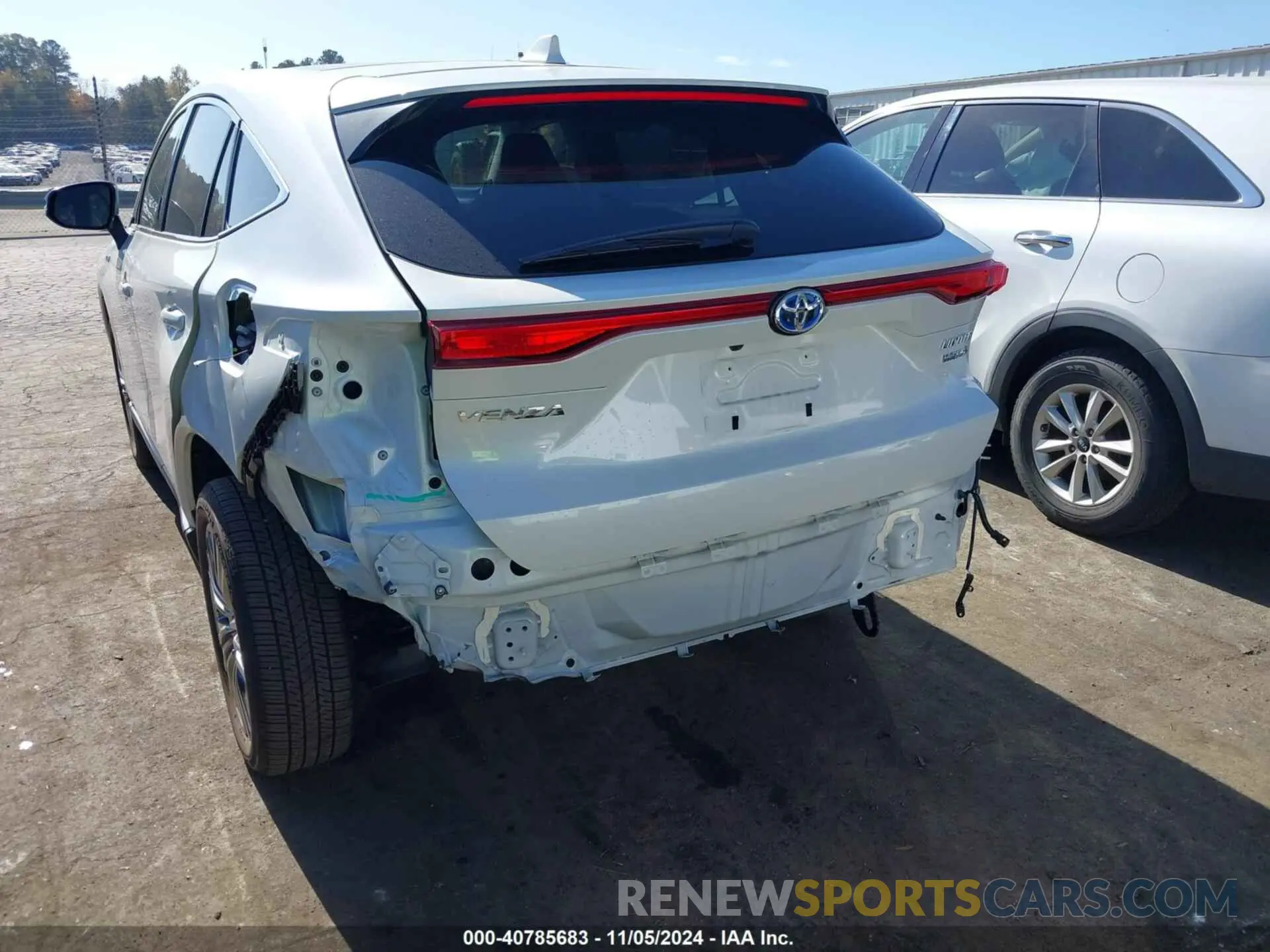 6 fotografías del automóvil dañado JTEAAAAH5MJ069452 TOYOTA VENZA 2021