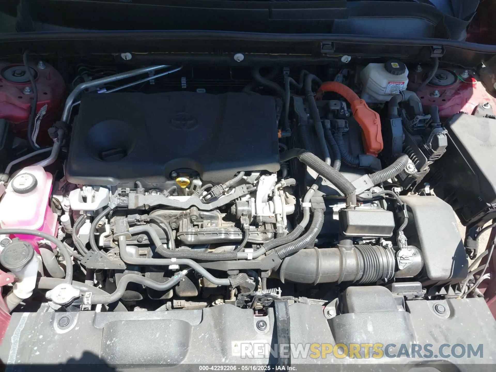 10 fotografías del automóvil dañado JTEAAAAH5MJ070861 TOYOTA VENZA 2021