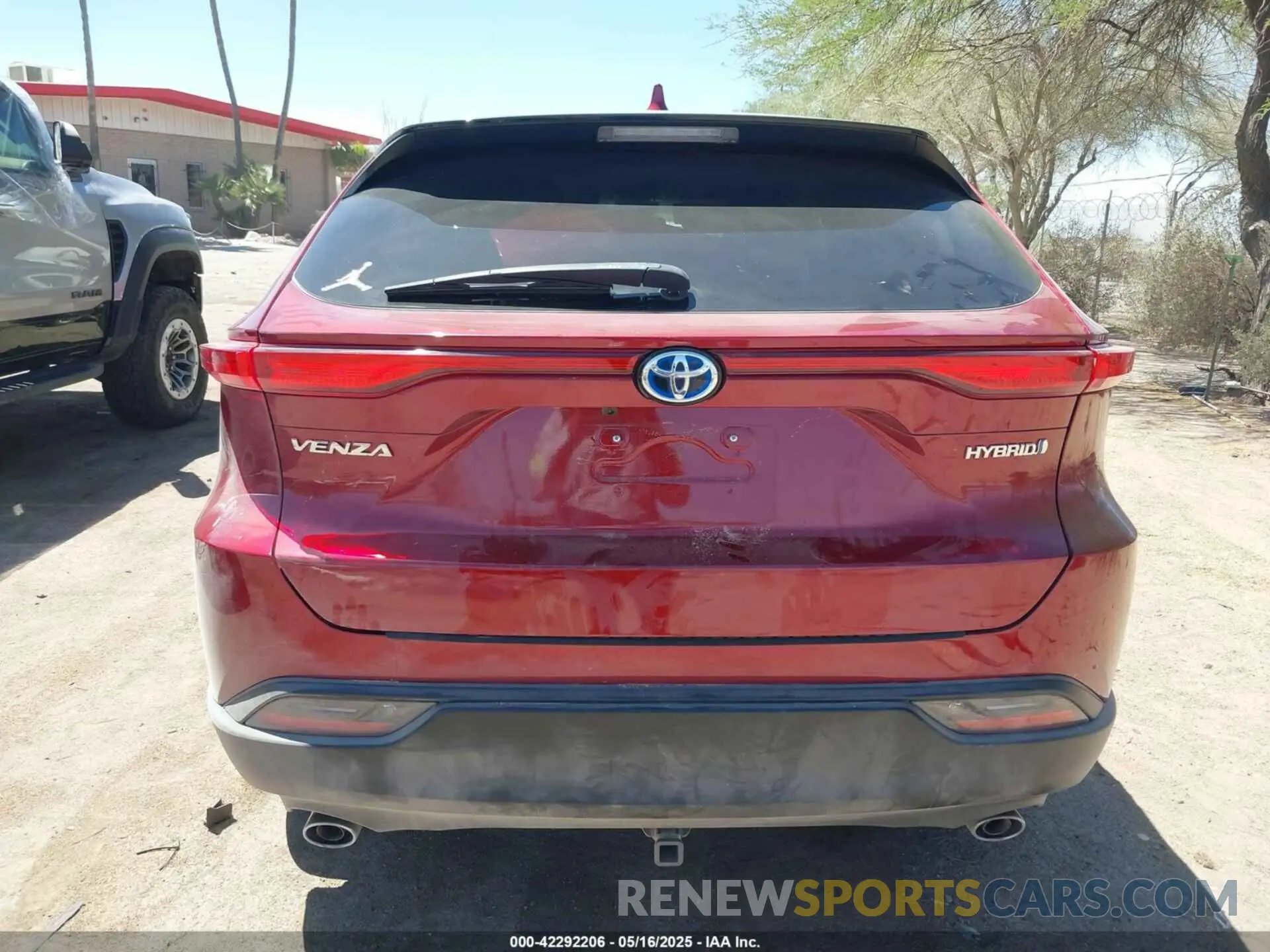17 fotografías del automóvil dañado JTEAAAAH5MJ070861 TOYOTA VENZA 2021
