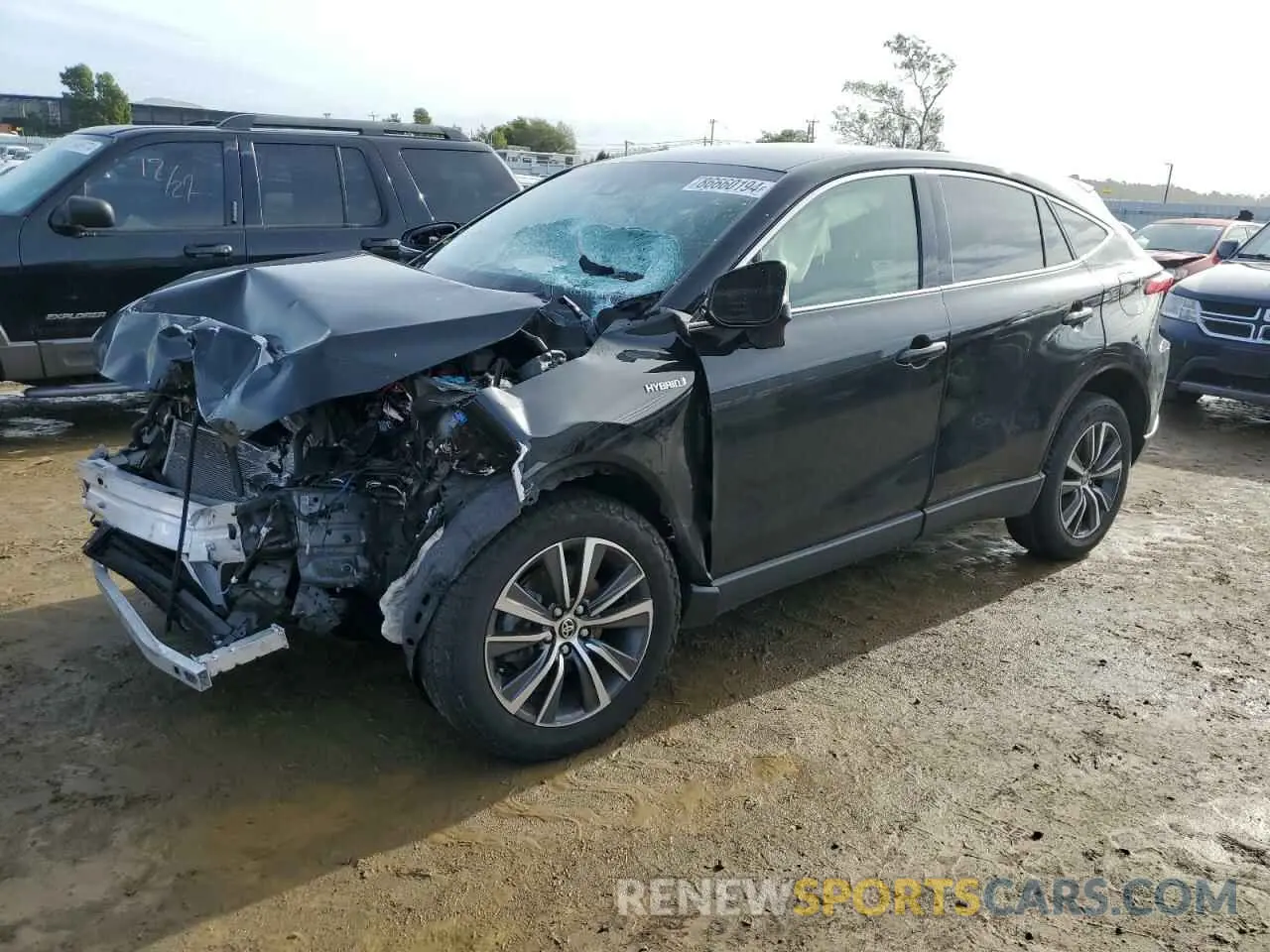 1 fotografías del automóvil dañado JTEAAAAH5MJ080189 TOYOTA VENZA 2021