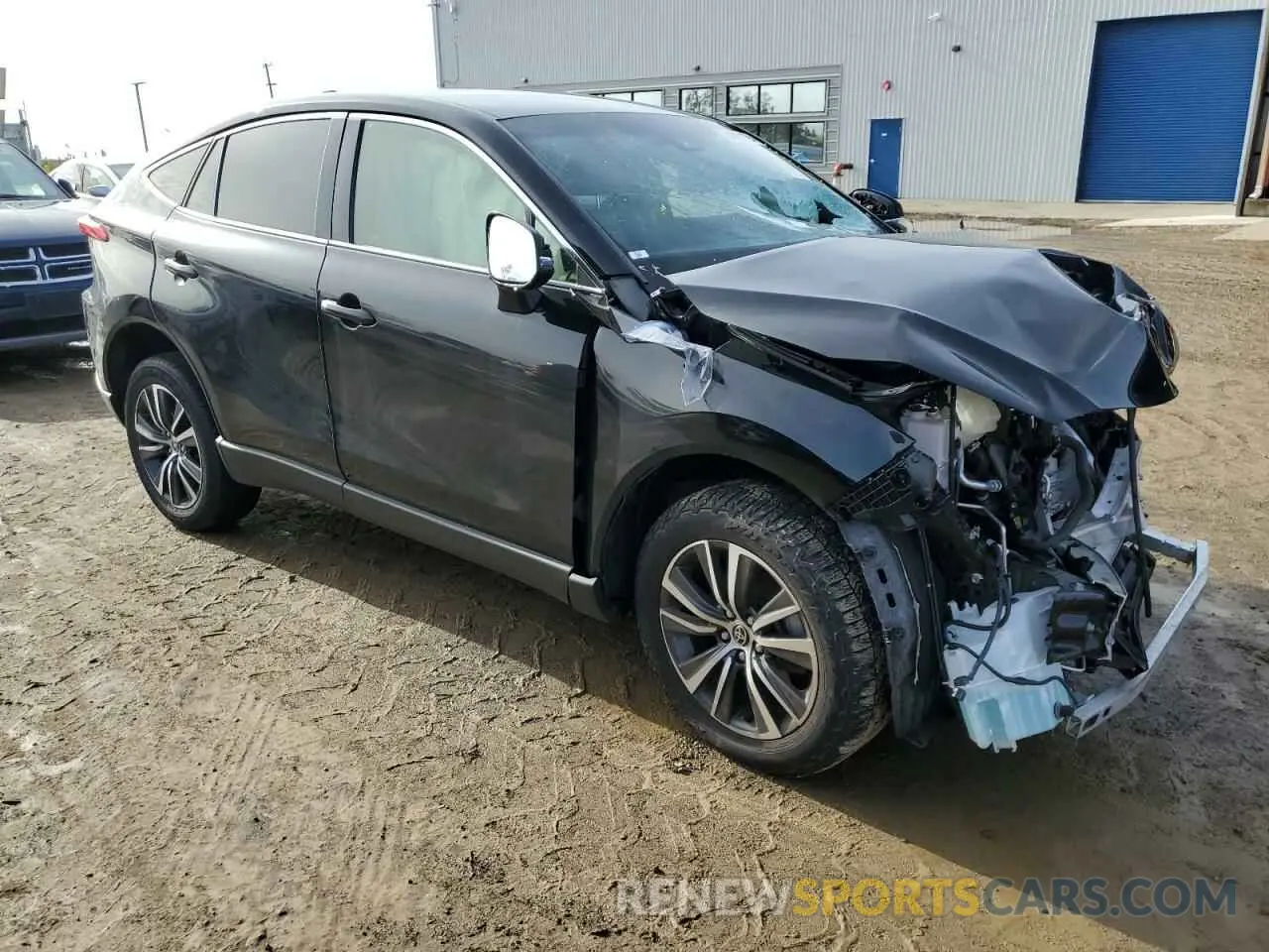 4 fotografías del automóvil dañado JTEAAAAH5MJ080189 TOYOTA VENZA 2021